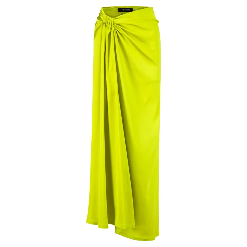 Stretch Satin Loop Skirt sold by Sid Neigum