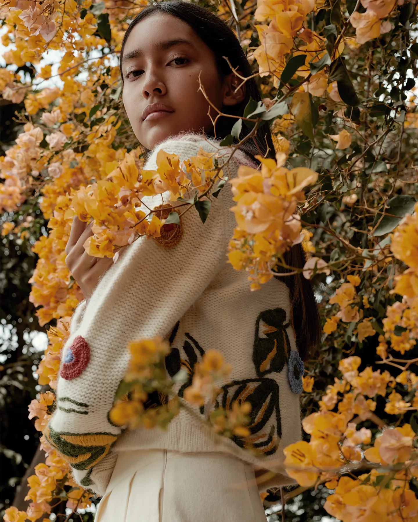 AMAPOLA CARDIGAN | IVORY sold by ESCVDO product image thumbnail 3