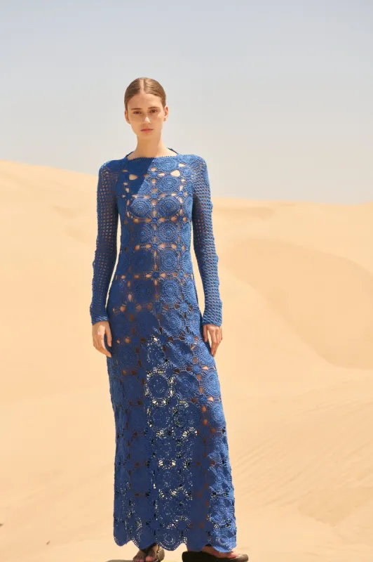 JULES MAXI DRESS | BLUE made by ESCVDO