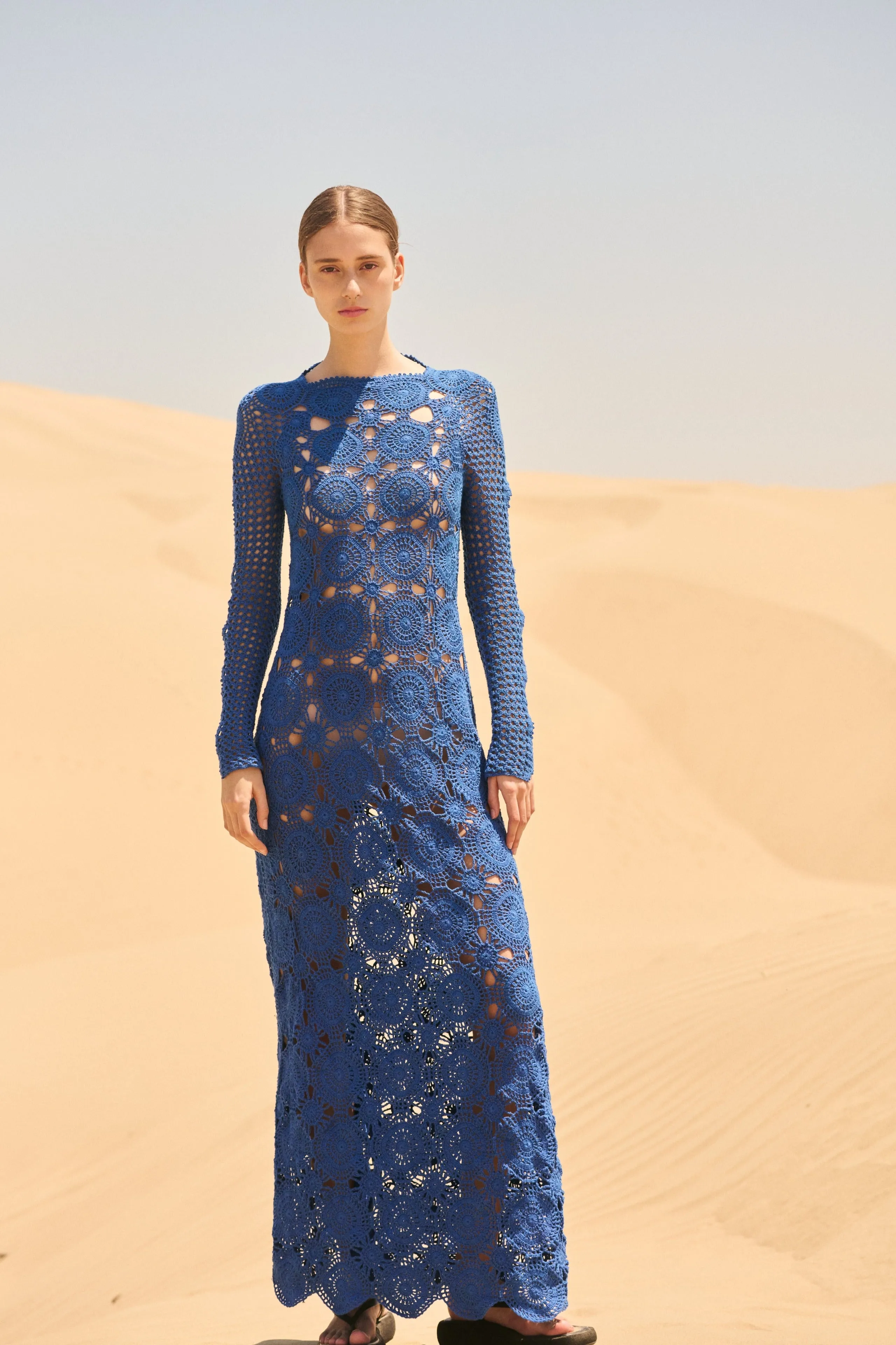 JULES MAXI DRESS | BLUE sold by ESCVDO