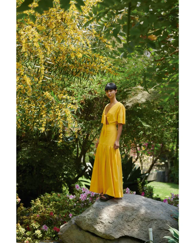 COLIBRI DRESS | YELLOW sold by ESCVDO