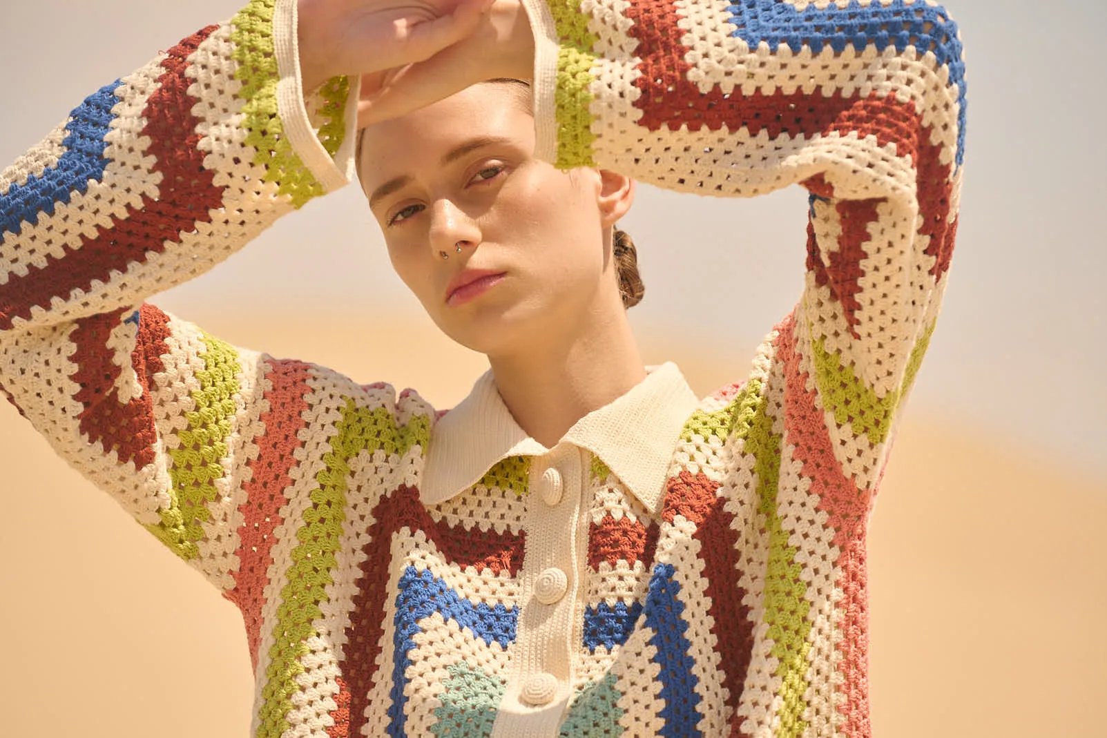 PLAZA CROCHET CARDIGAN | PRE ORDER sold by ESCVDO product image thumbnail 2