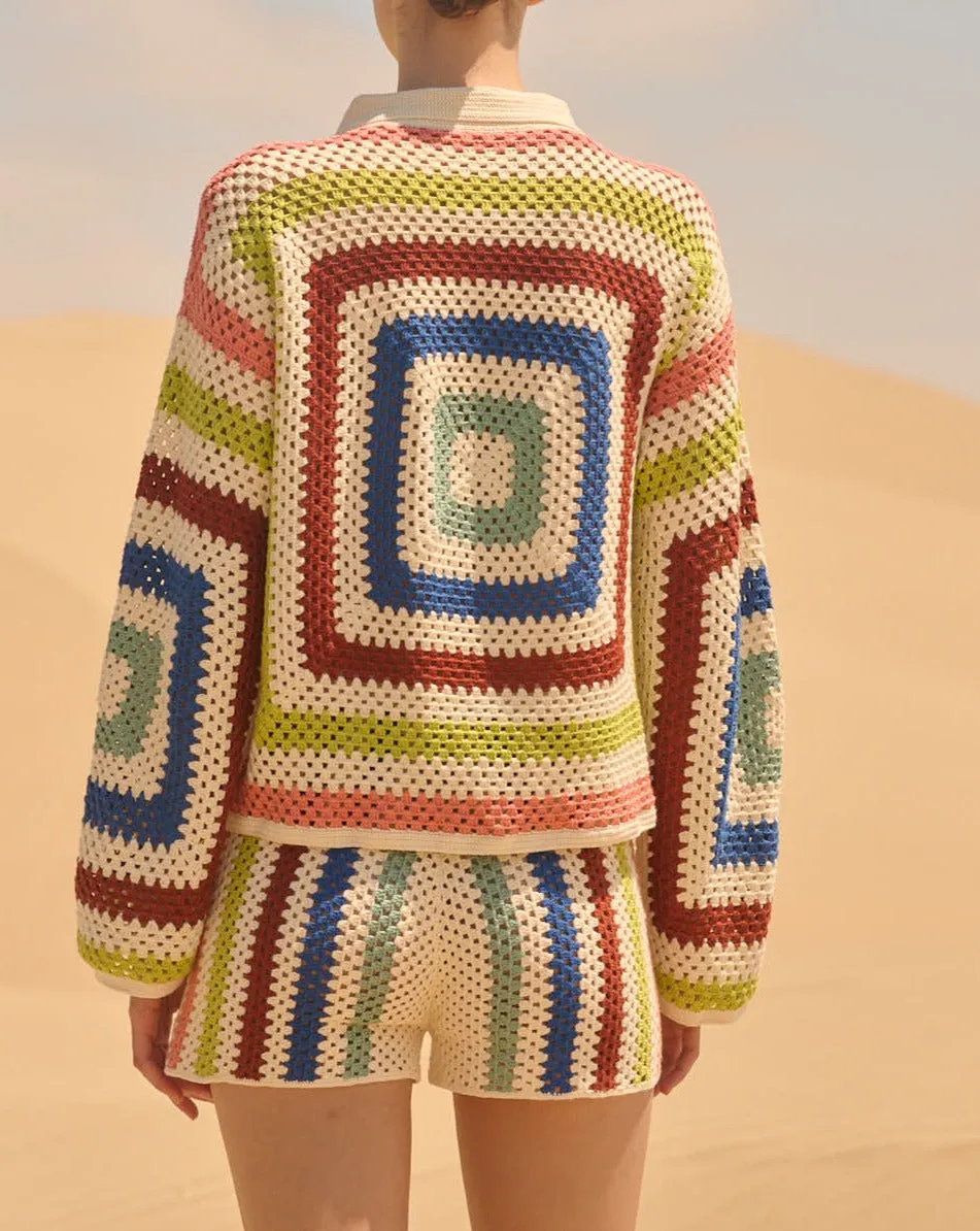 PLAZA CROCHET CARDIGAN | PRE ORDER sold by ESCVDO product image thumbnail 4