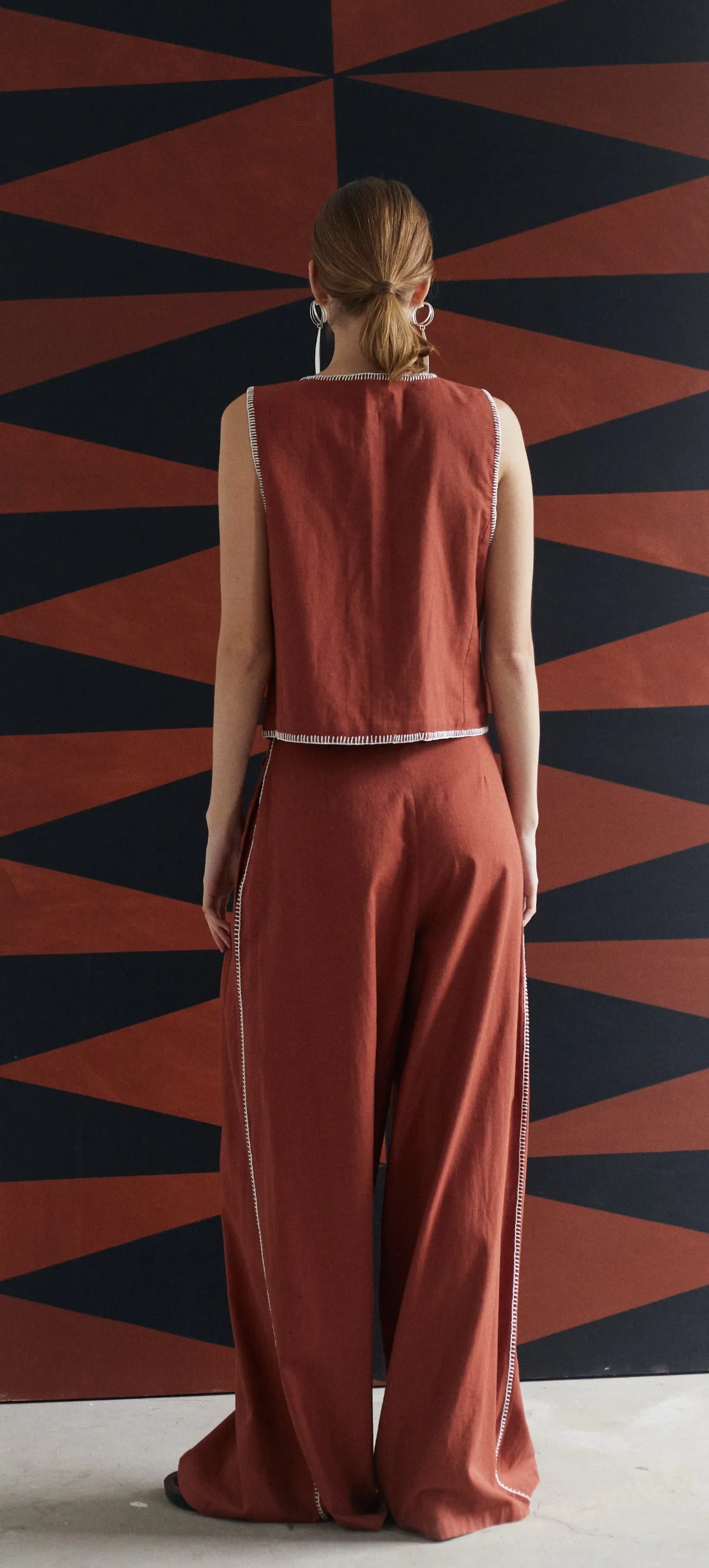 AMALIA PANT | BROWN sold by ESCVDO product image thumbnail 5