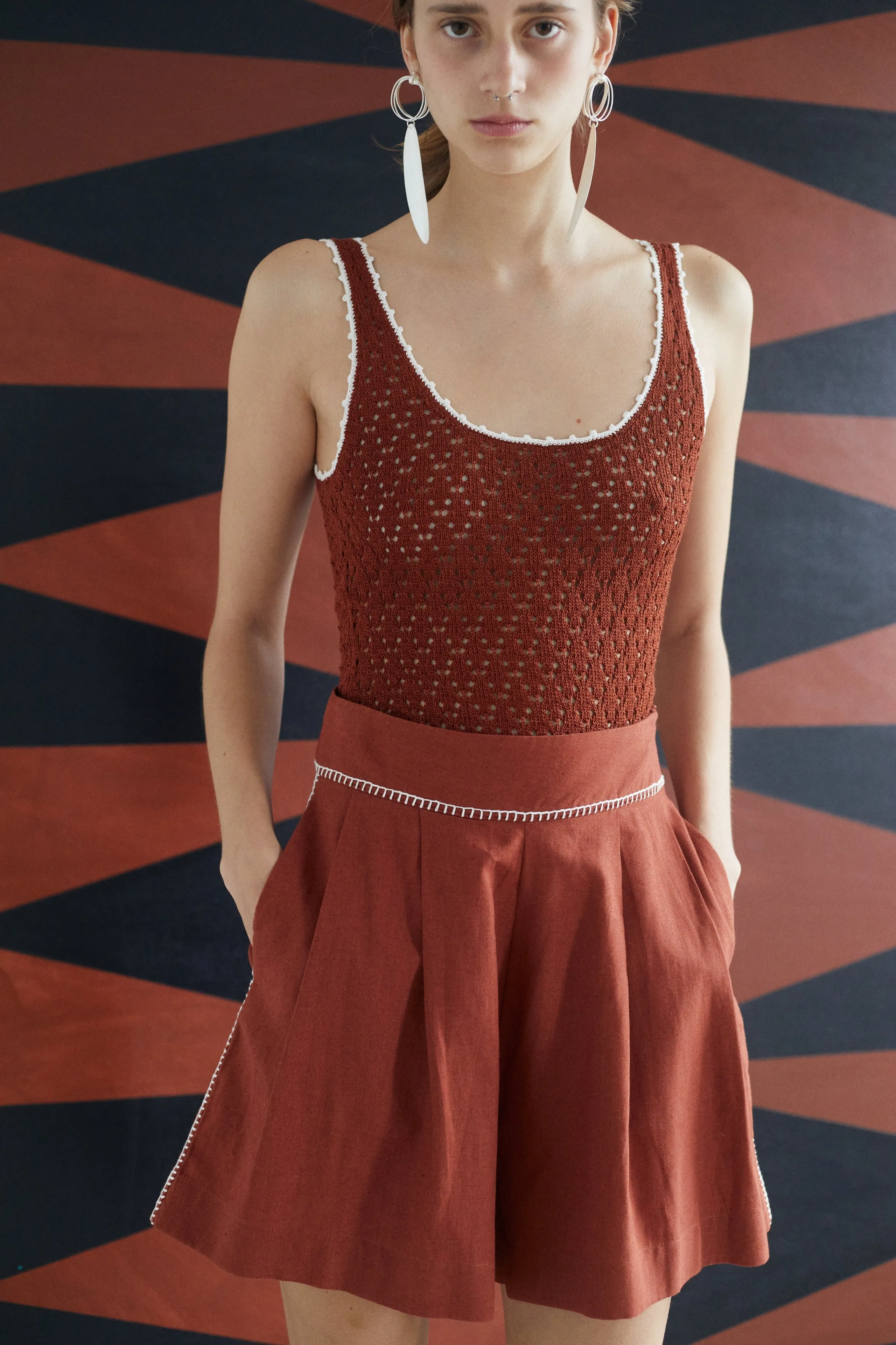 LANDO TOP | BROWN sold by ESCVDO product image thumbnail 2