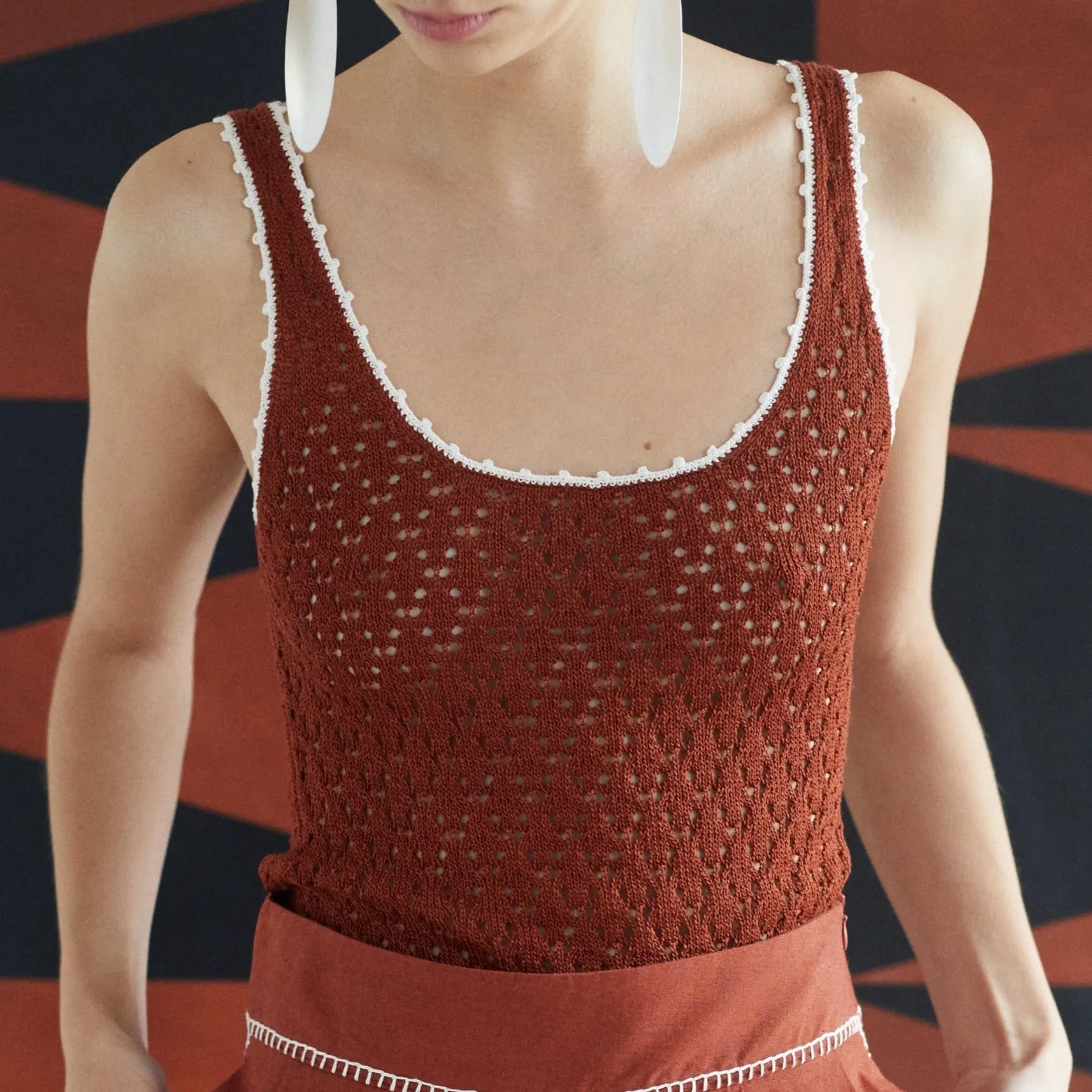 LANDO TOP | BROWN sold by ESCVDO product image thumbnail 3