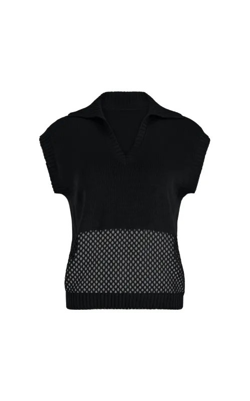 LIA TOP | BLACK sold by ESCVDO