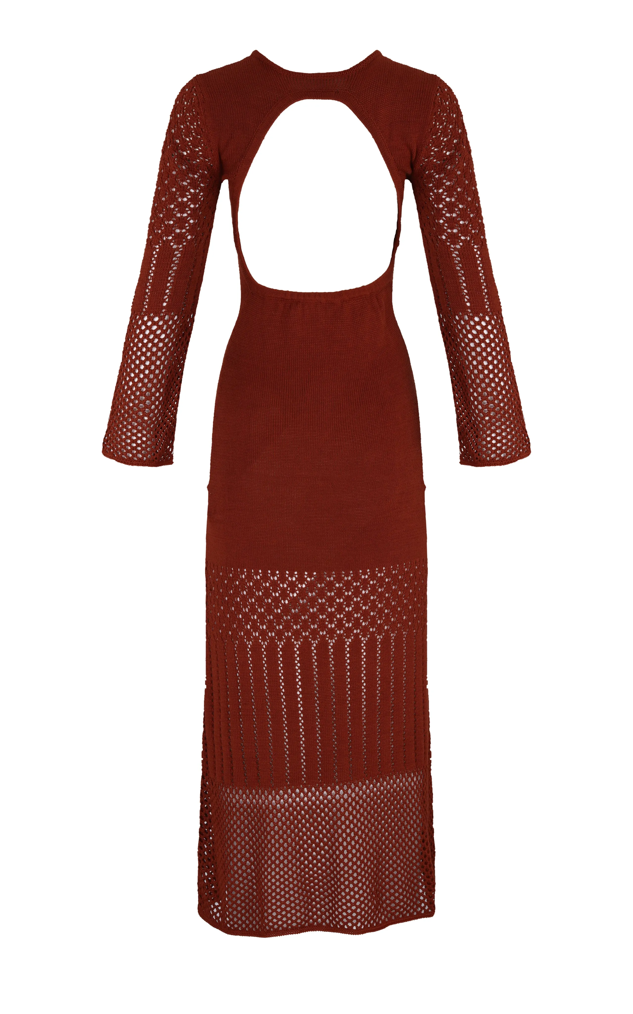 MURGA MAXI DRESS | BROWN sold by ESCVDO product image thumbnail 5