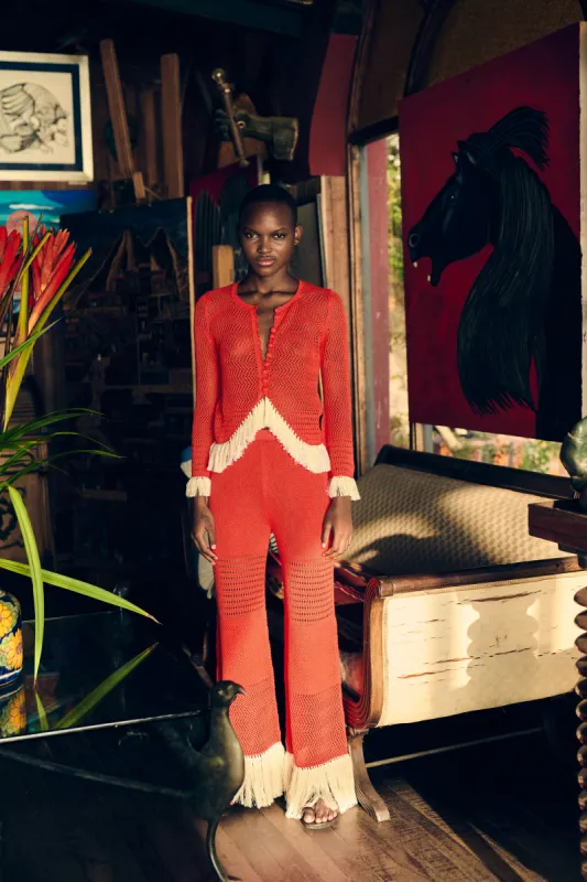 CARISA PANTS | TANGERINE made by ESCVDO