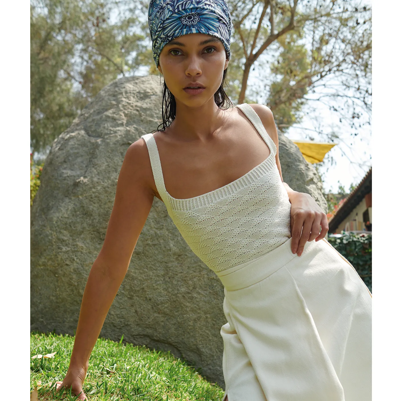 LANTANA TOP | IVORY sold by ESCVDO product image thumbnail 2