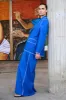 AMALIA PANTS | ELECTRIC BLUE/ IVORY sold by ESCVDO