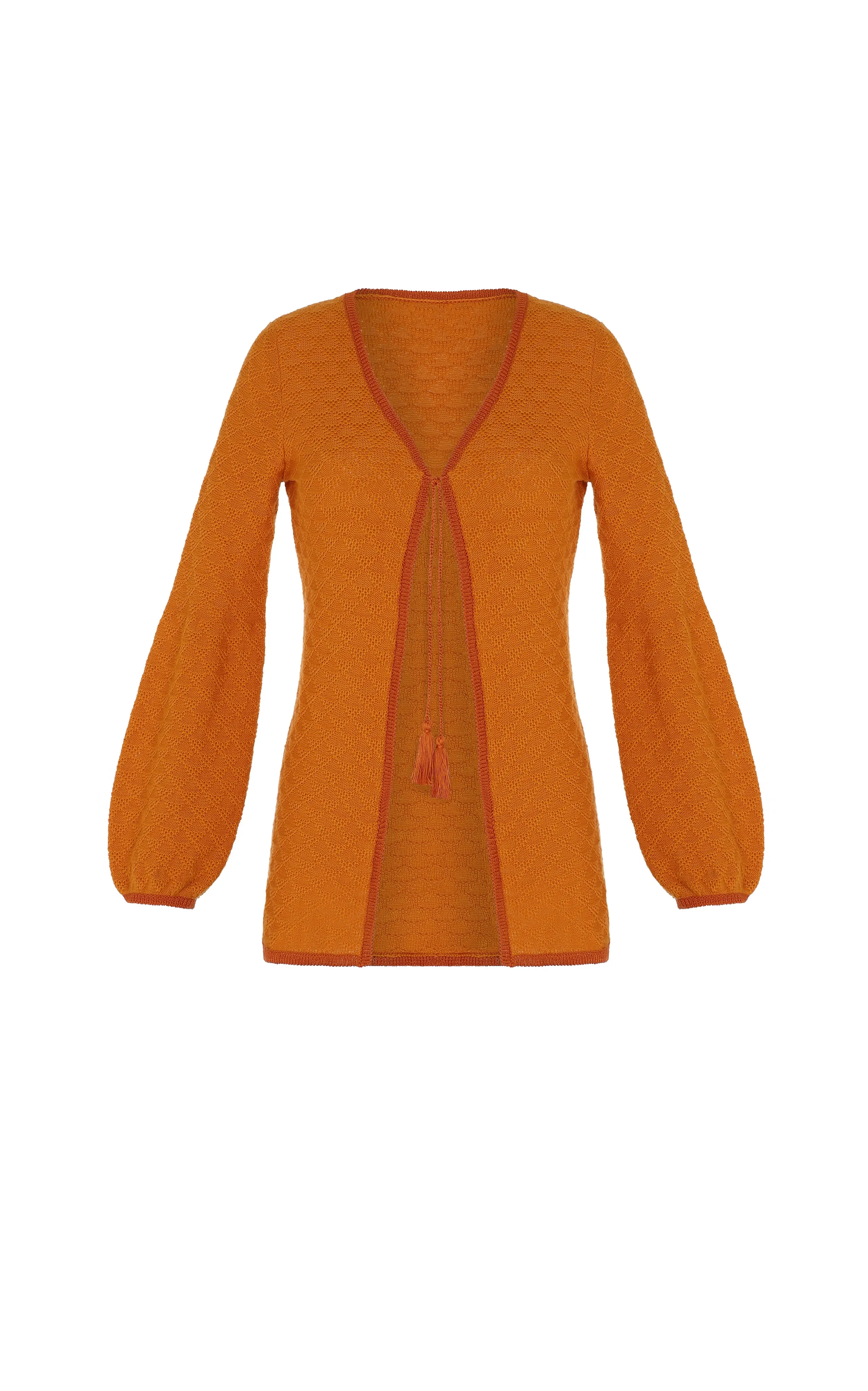 MALECON CARDIGAN | ORANGE sold by ESCVDO product image thumbnail 2