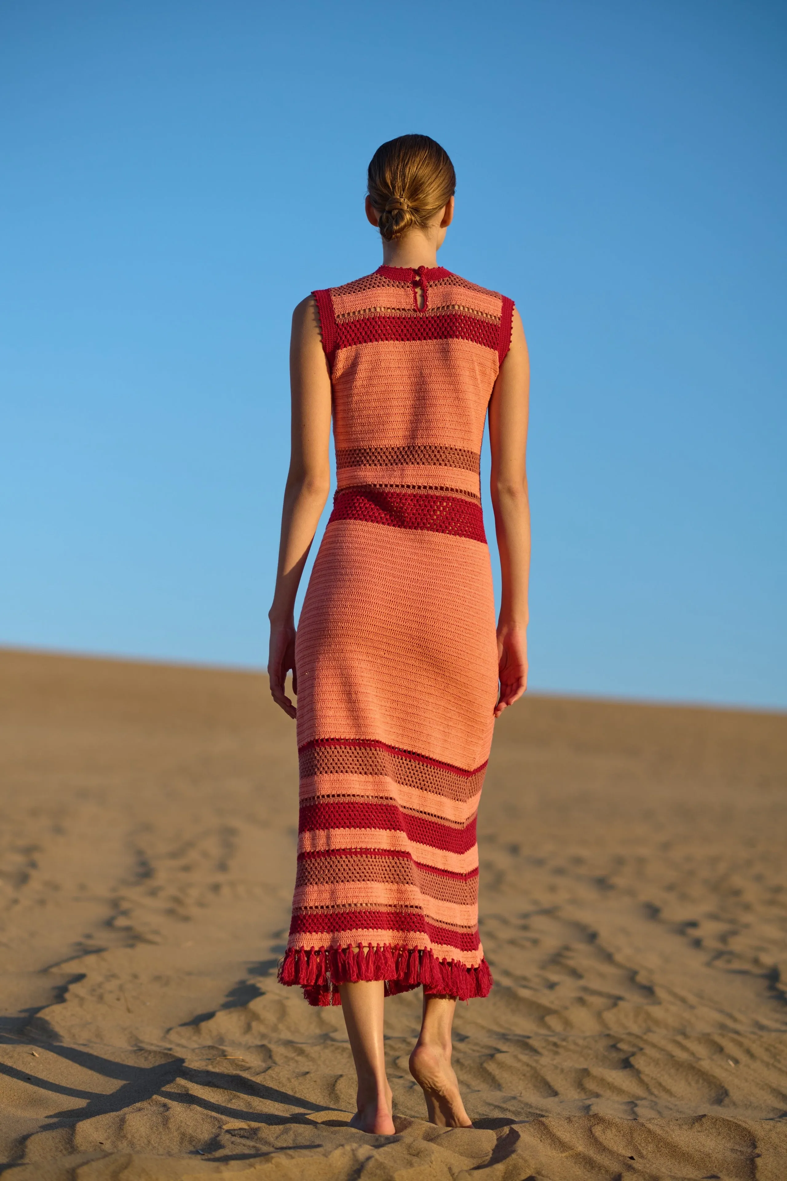 NANAY MIDI DRESS | MAUVE sold by ESCVDO product image thumbnail 4
