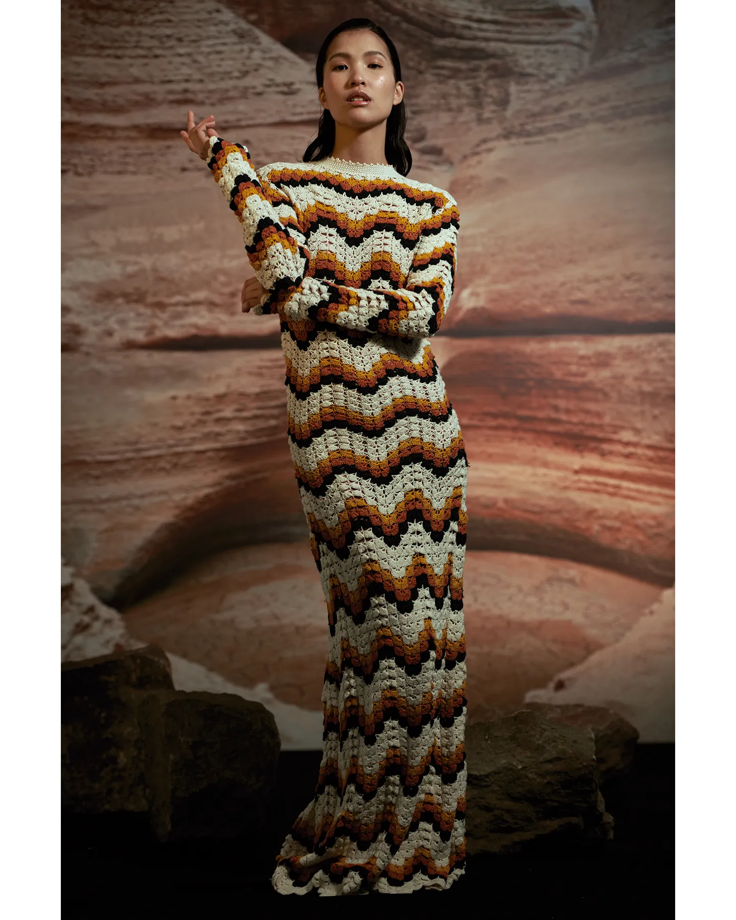 ABANICO HAND CROCHETED DRESS | PRE ORDER sold by ESCVDO product image thumbnail 5