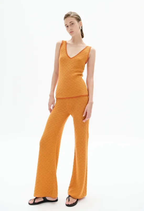 MALECON PANTS | ORANGE made by ESCVDO