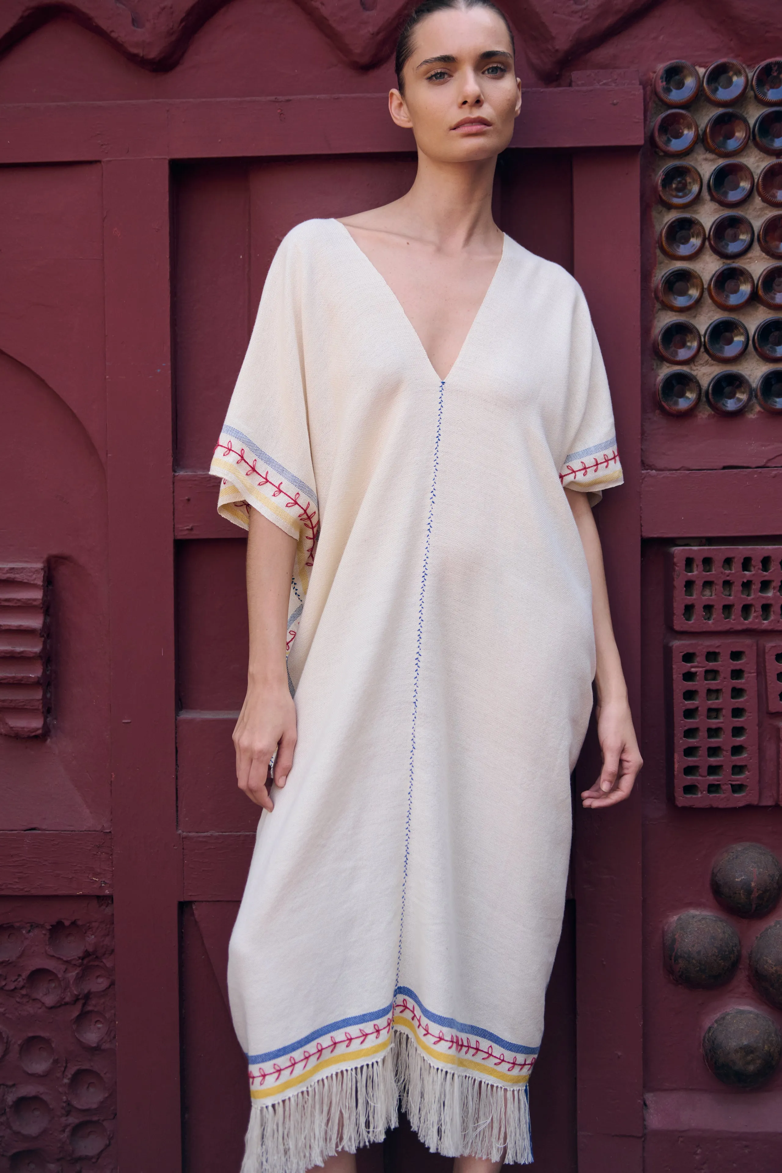 MISA TUNIC | IVORY/MULTI sold by ESCVDO product image thumbnail 2