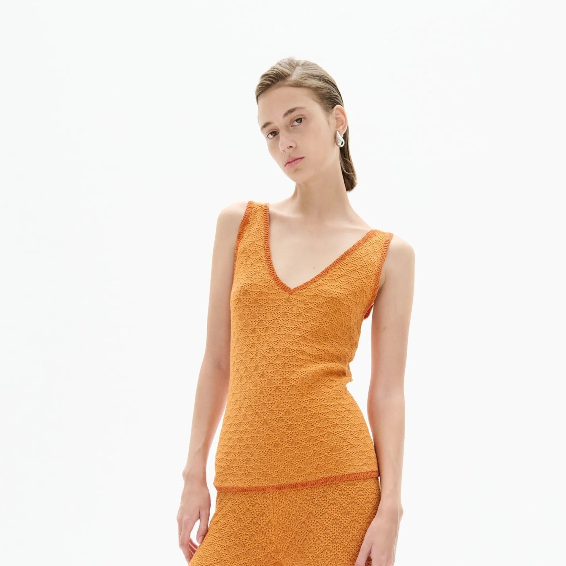 MALECON TANKTOP | ORANGE sold by ESCVDO