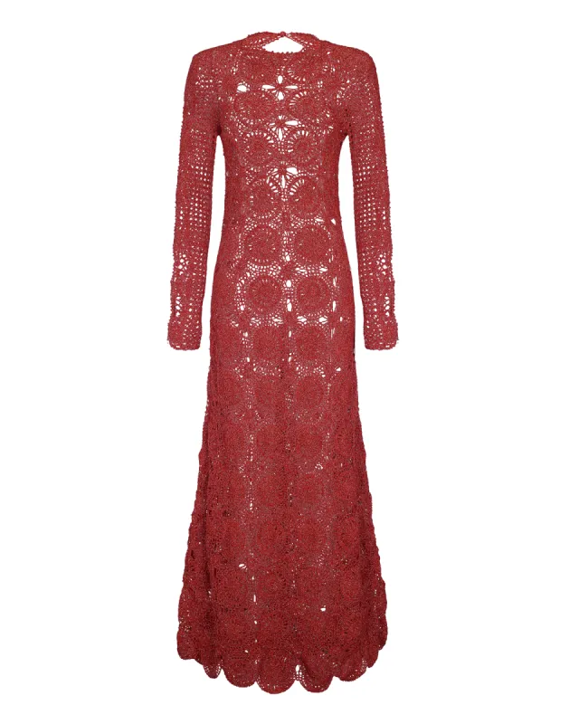 JULES CROCHET DRESS | COLONIAL ROSE made by ESCVDO