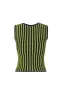 MARINA HALTER TOP | NAVY / LIME GREEN sold by ESCVDO