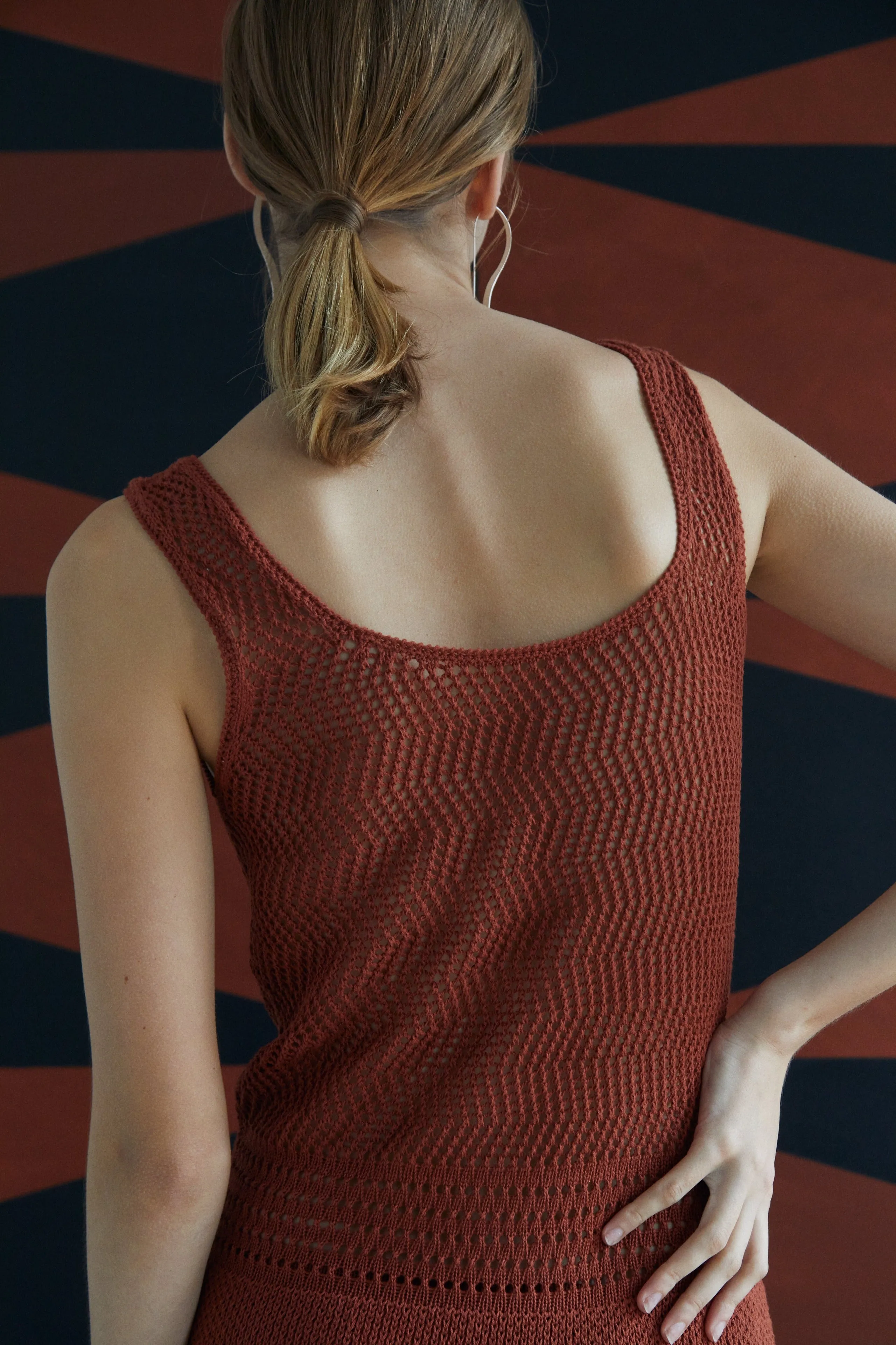 LAGUNA MIDI DRESS | BROWN sold by ESCVDO product image thumbnail 5