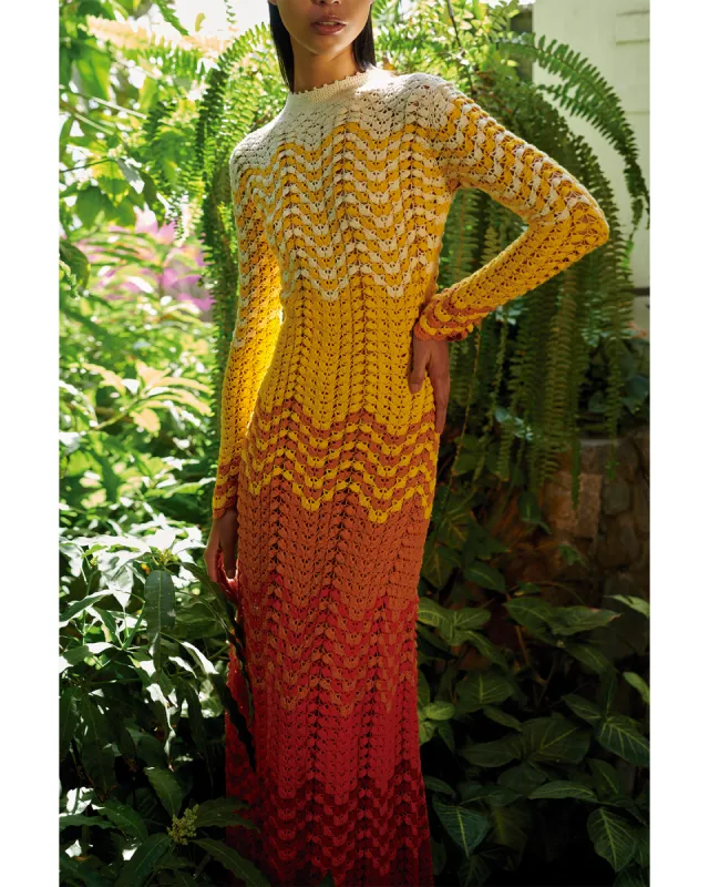 MUSA MAXI DRESS | SUNSET | PRE ORDER sold by ESCVDO