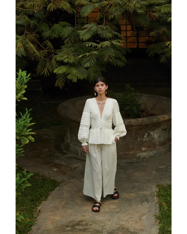 ACASIA PANTS | IVORY sold by ESCVDO