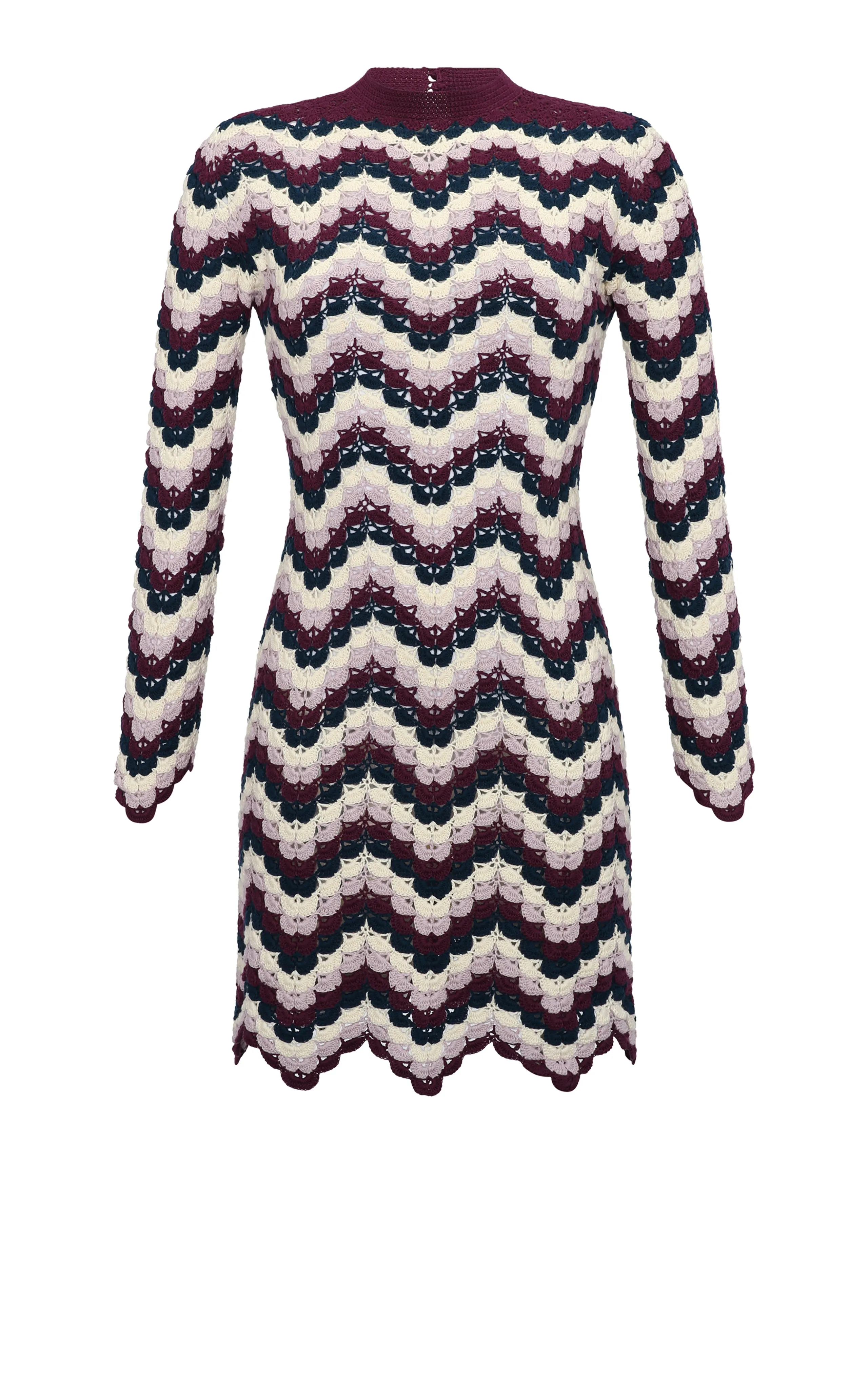 VICTORIA MINI DRESS | GRAPE BLUE sold by ESCVDO product image thumbnail 2