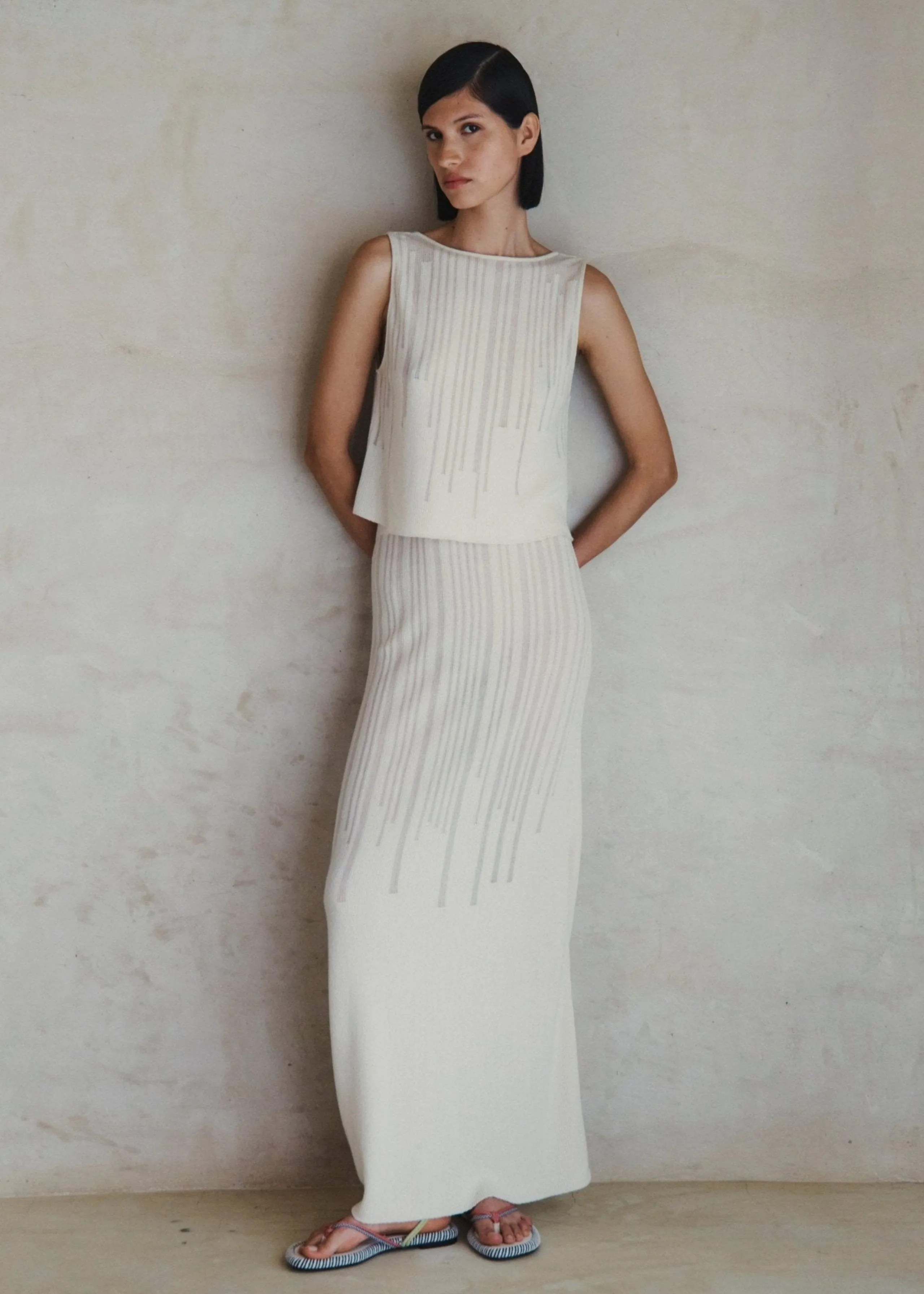 TUMBES TANK TOP | IVORY sold by ESCVDO