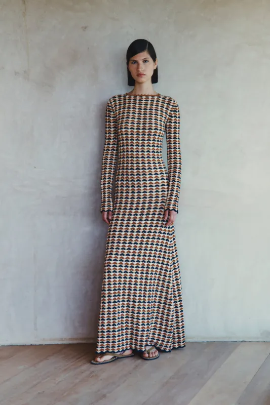 TOTORA MAXI DRESS | MULTI | PRE ORDER sold by ESCVDO