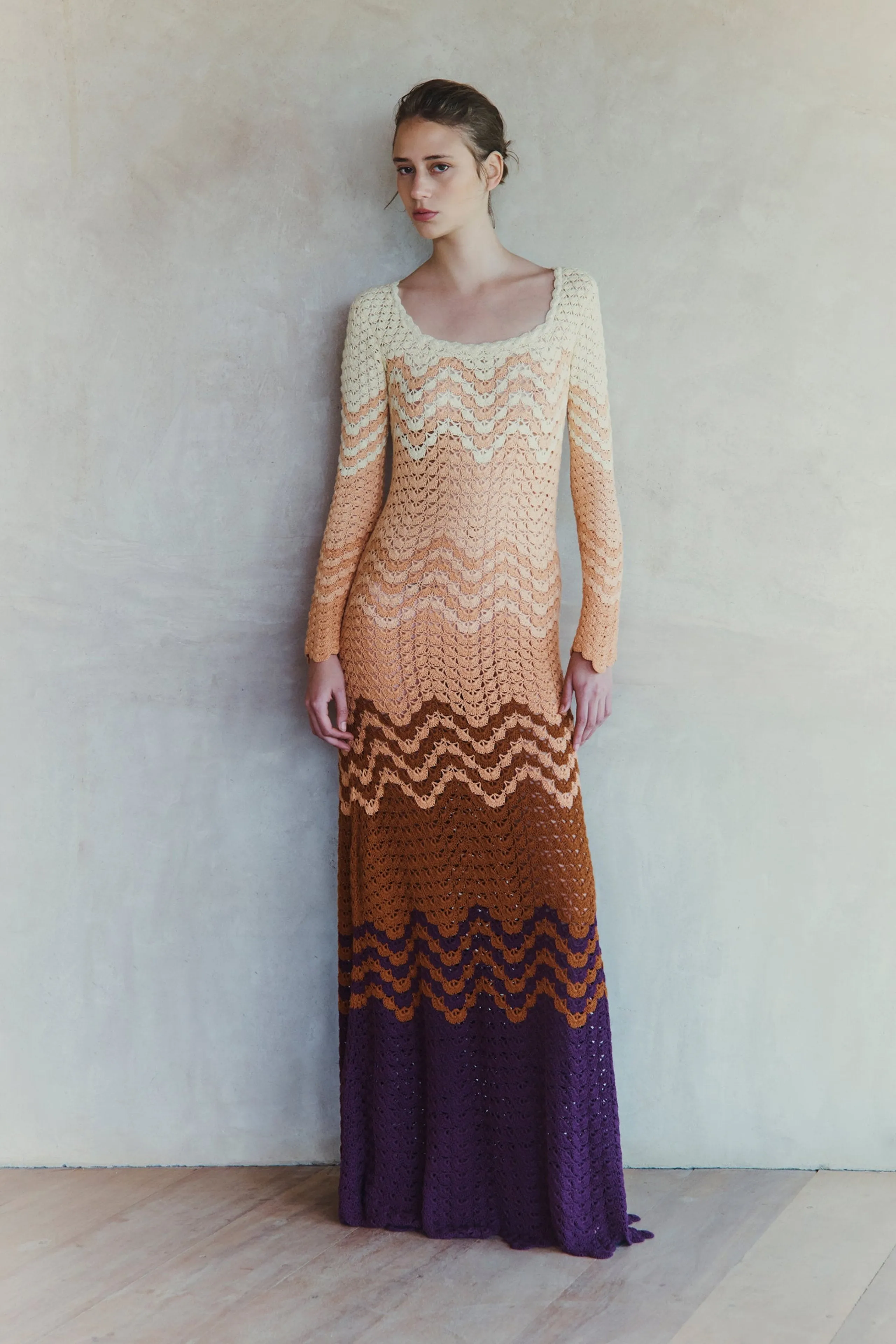 SUMAC MAXI DRESS | PEACH NECTAR | PRE ORDER sold by ESCVDO