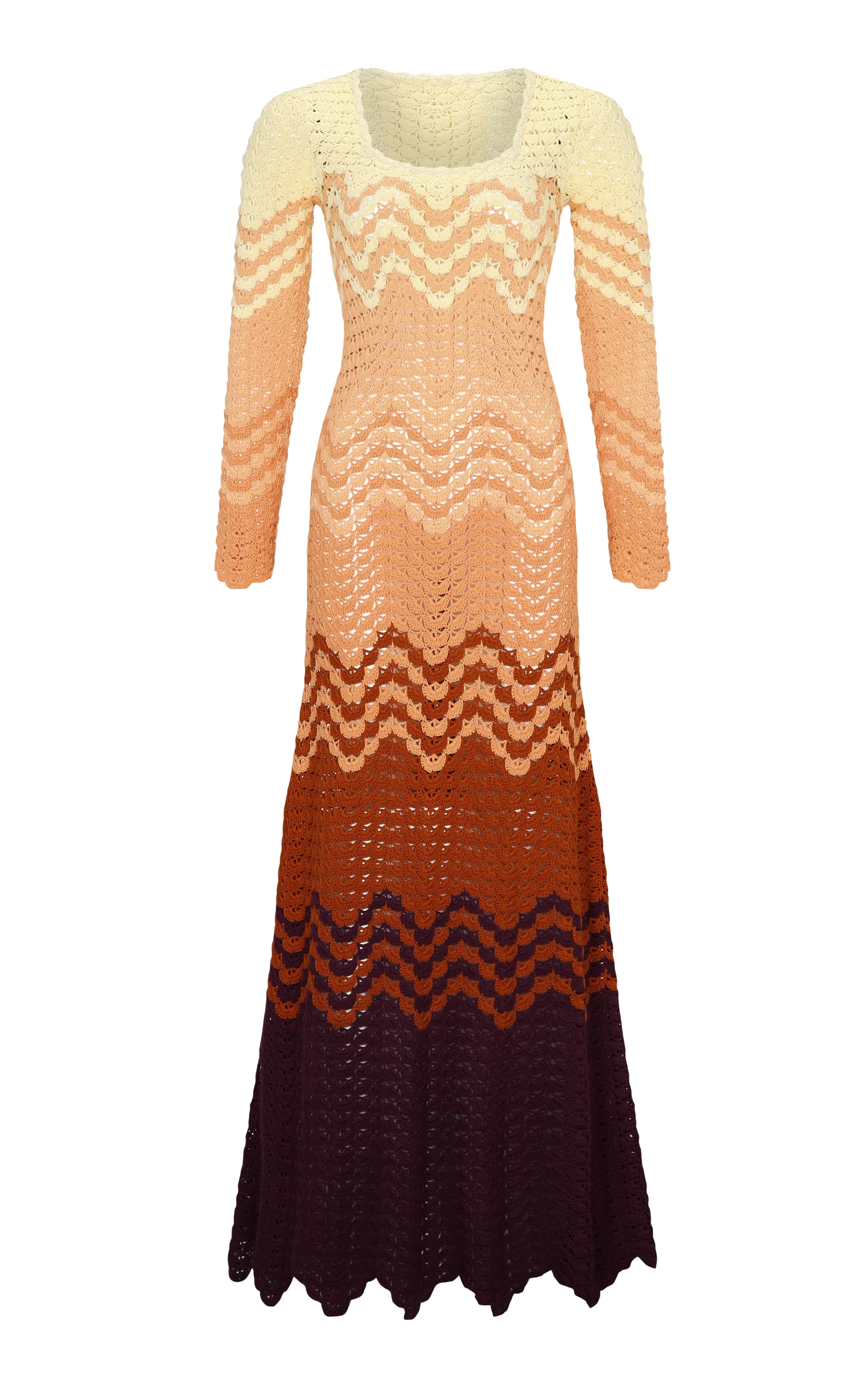 SUMAC MAXI DRESS | PEACH NECTAR | PRE ORDER sold by ESCVDO product image thumbnail 3