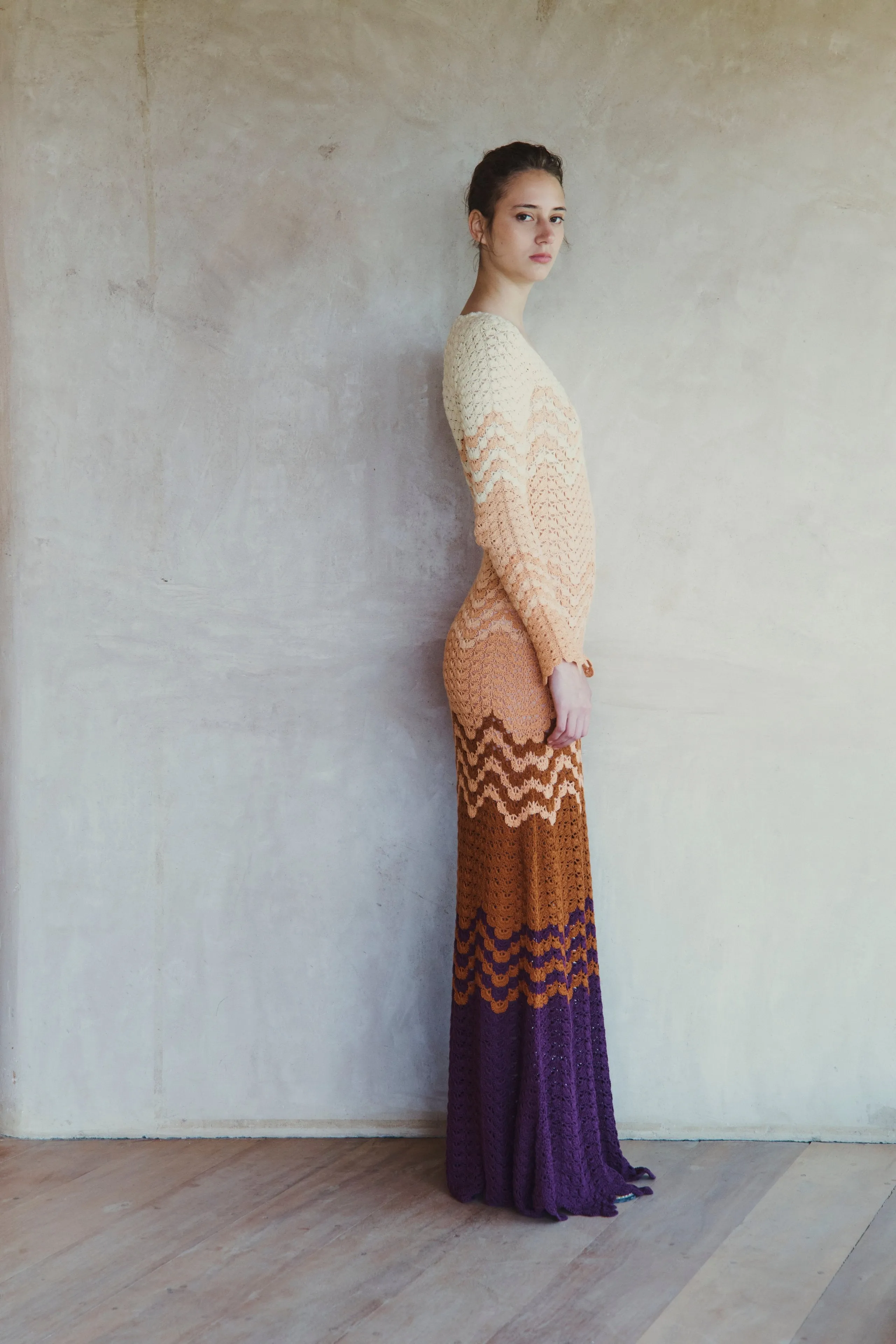 SUMAC MAXI DRESS | PEACH NECTAR | PRE ORDER sold by ESCVDO product image thumbnail 2