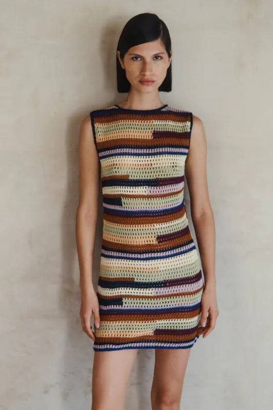 SPONDYLUS MINI DRESS | MULTI sold by ESCVDO