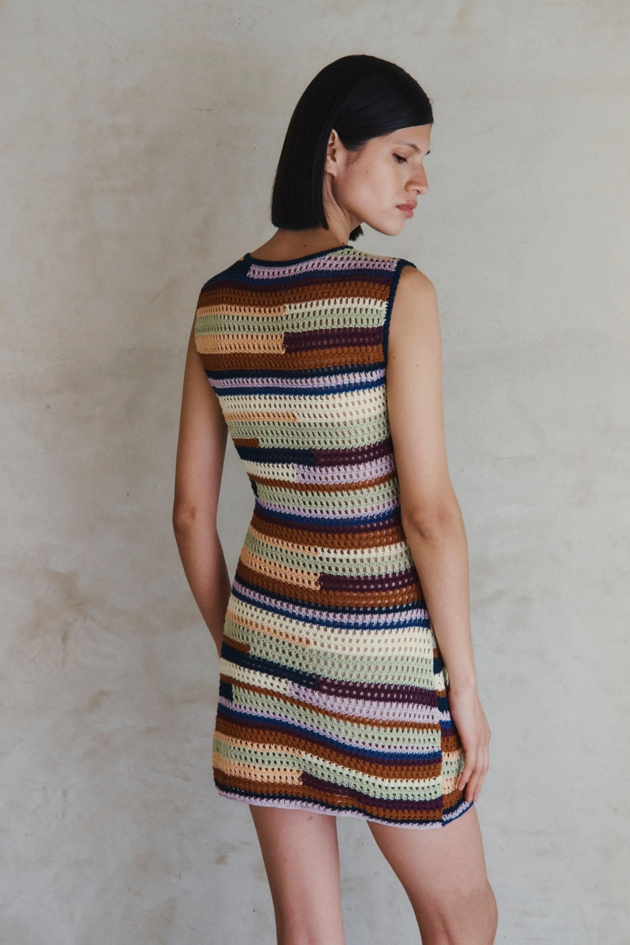 SPONDYLUS MINI DRESS | MULTI sold by ESCVDO product image thumbnail 3