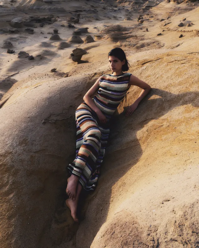 SPONDYLUS MAXI DRESS | MULTI sold by ESCVDO