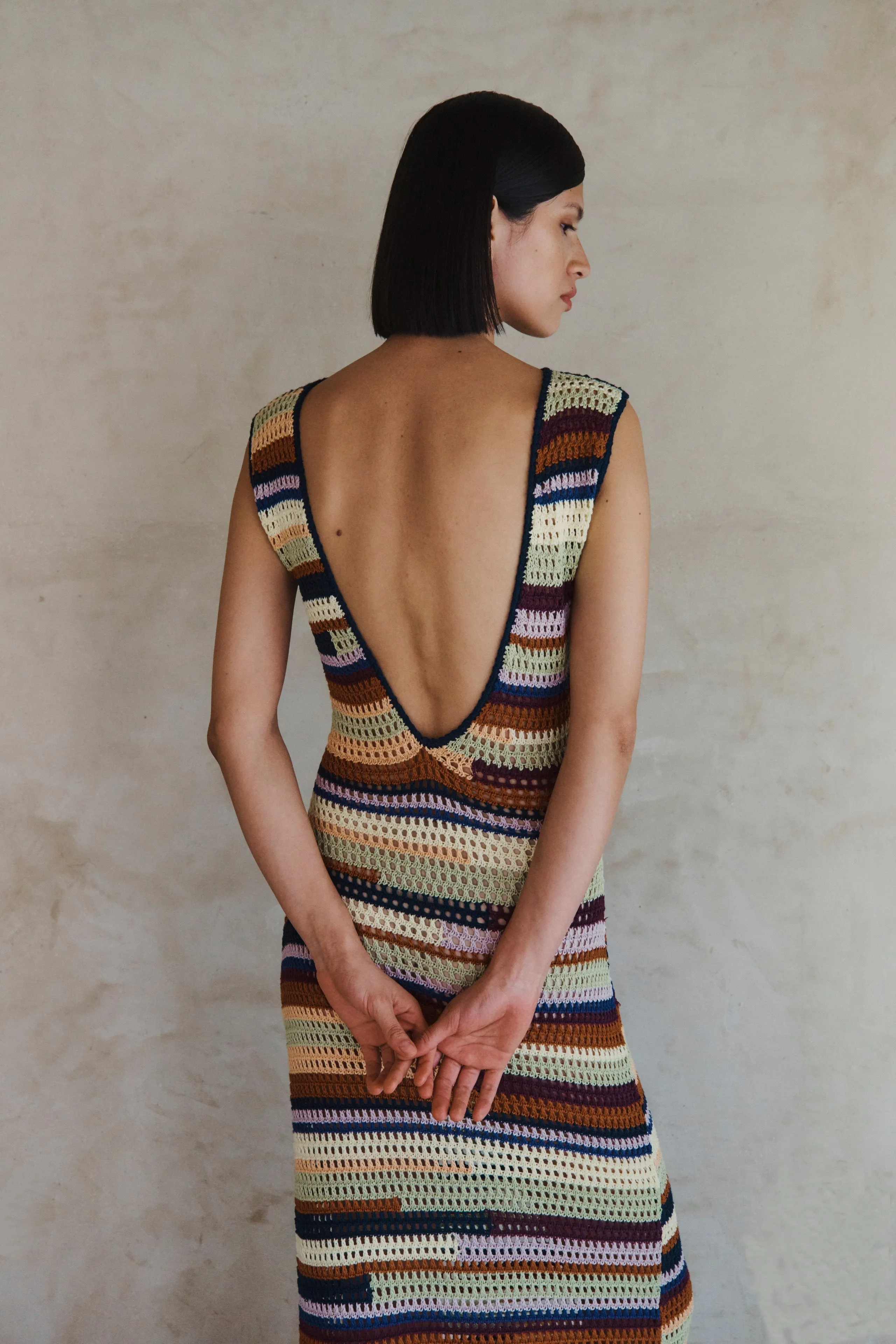 SPONDYLUS MAXI DRESS | MULTI sold by ESCVDO product image thumbnail 3