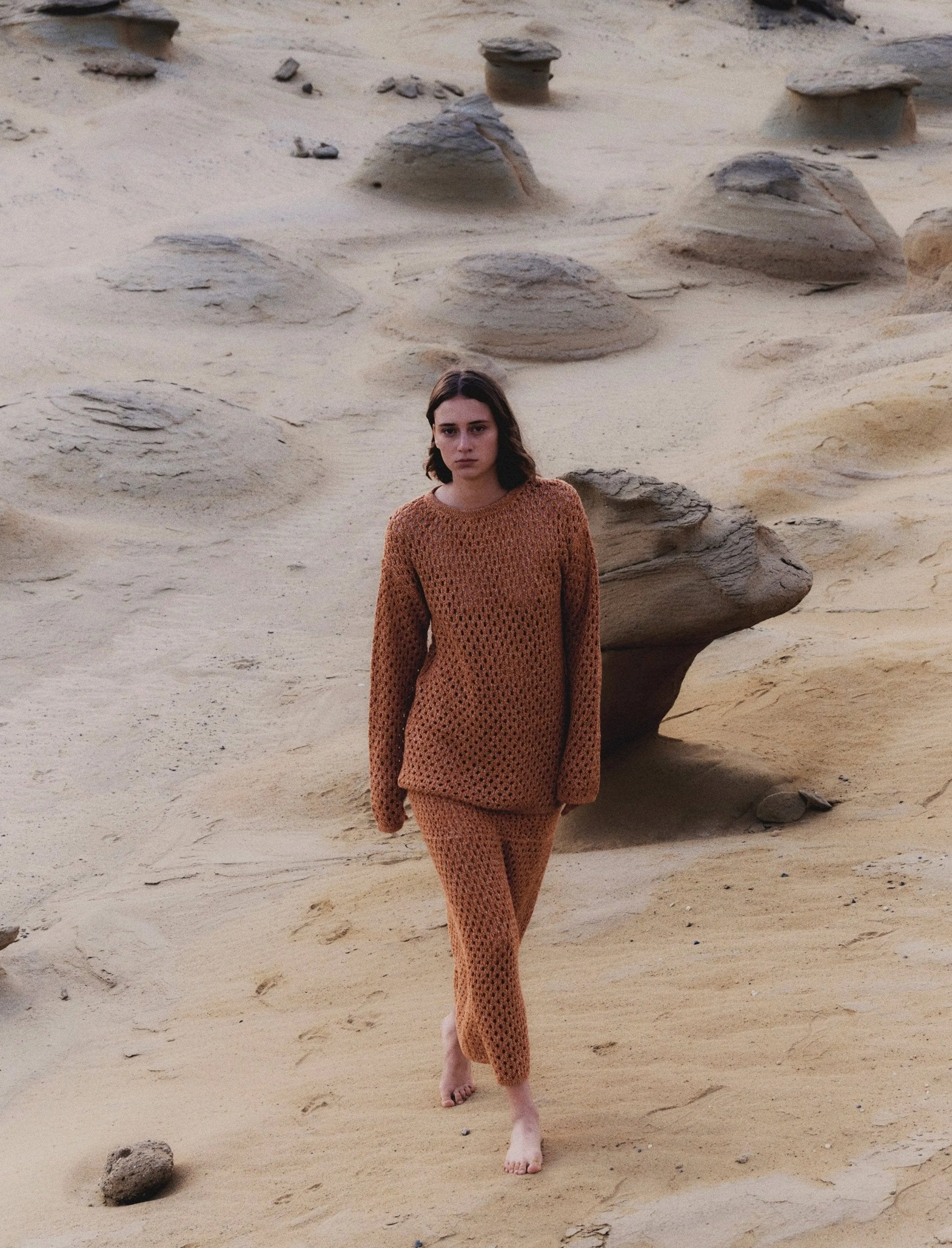 ESPINA MIDI SKIRT | TERRACOTA | PRE ORDER sold by ESCVDO