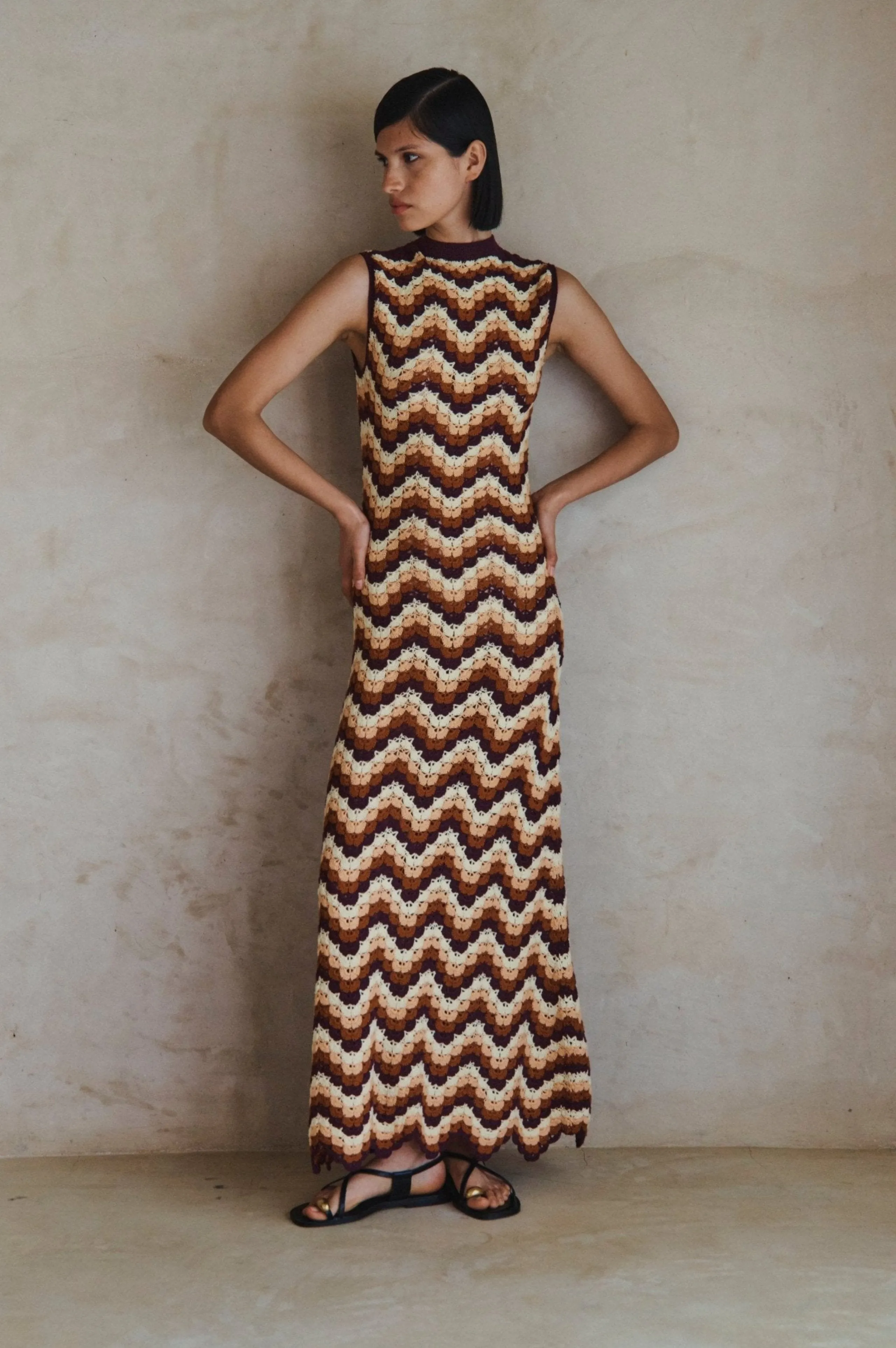 AMAZONAS MAXI DRESS | TERRACOTA sold by ESCVDO product image thumbnail 2