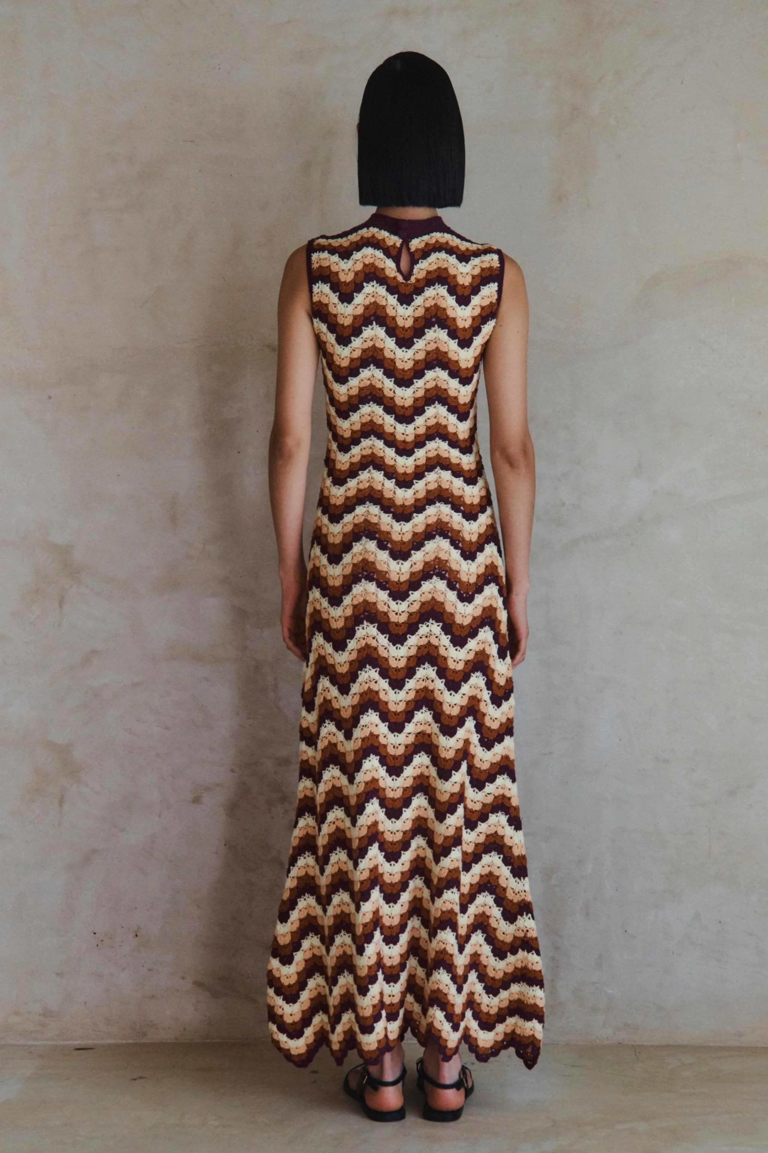 AMAZONAS MAXI DRESS | TERRACOTA sold by ESCVDO product image thumbnail 5