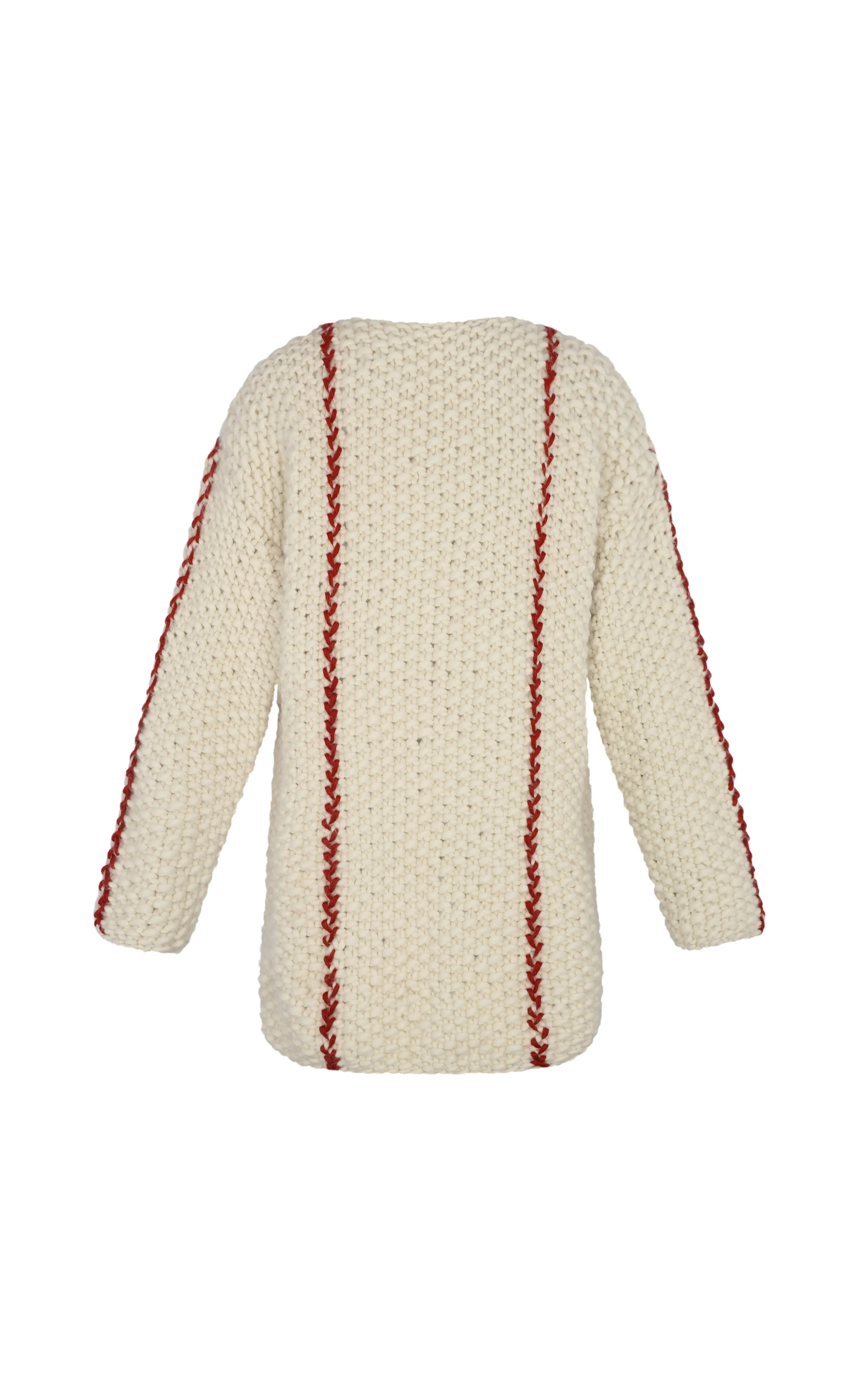 COCOON MAXI CARDIGAN | IVORY sold by ESCVDO product image thumbnail 4