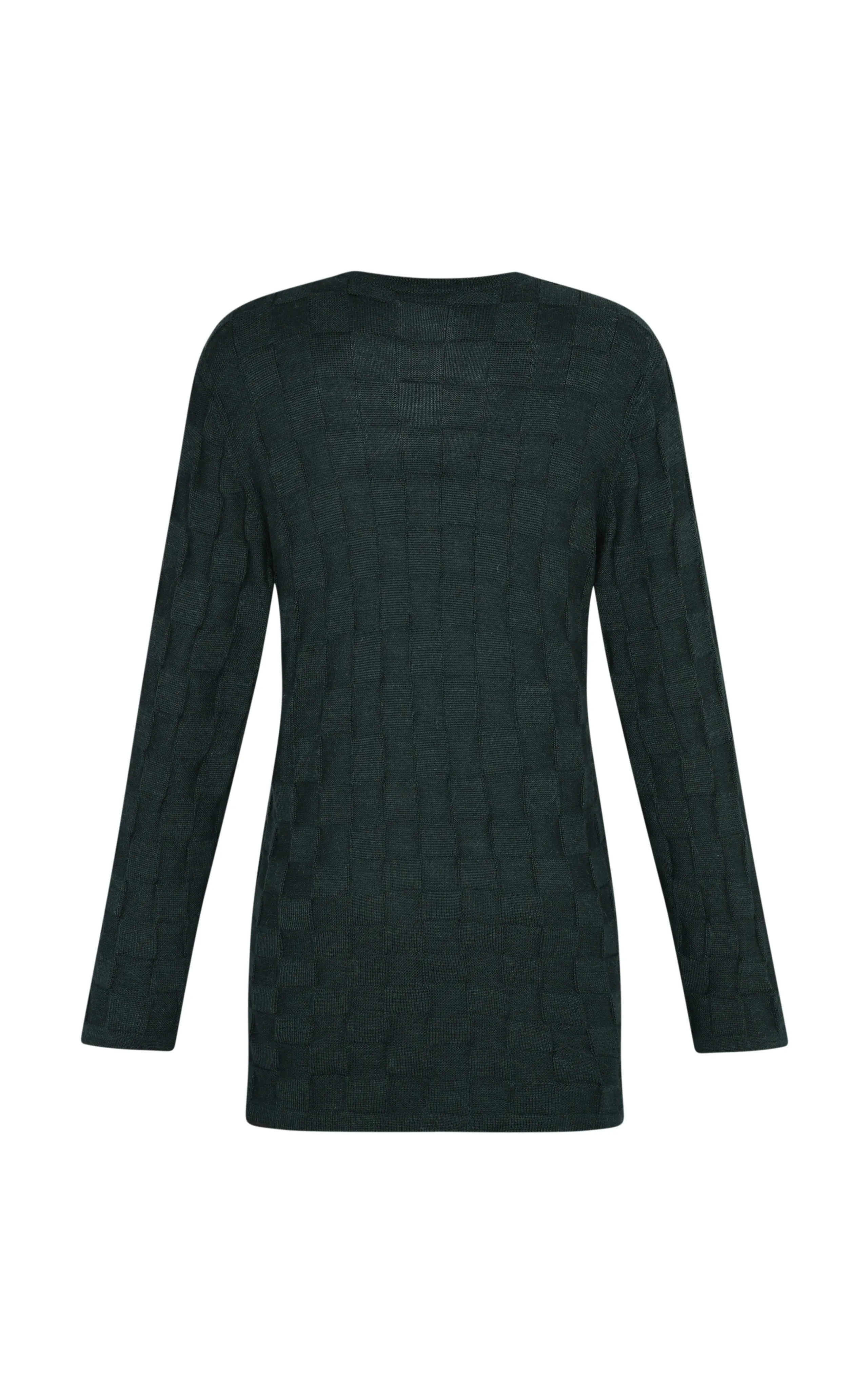 TAKI LIGHT KNIT CARDIGAN | GREEN sold by ESCVDO product image thumbnail 3