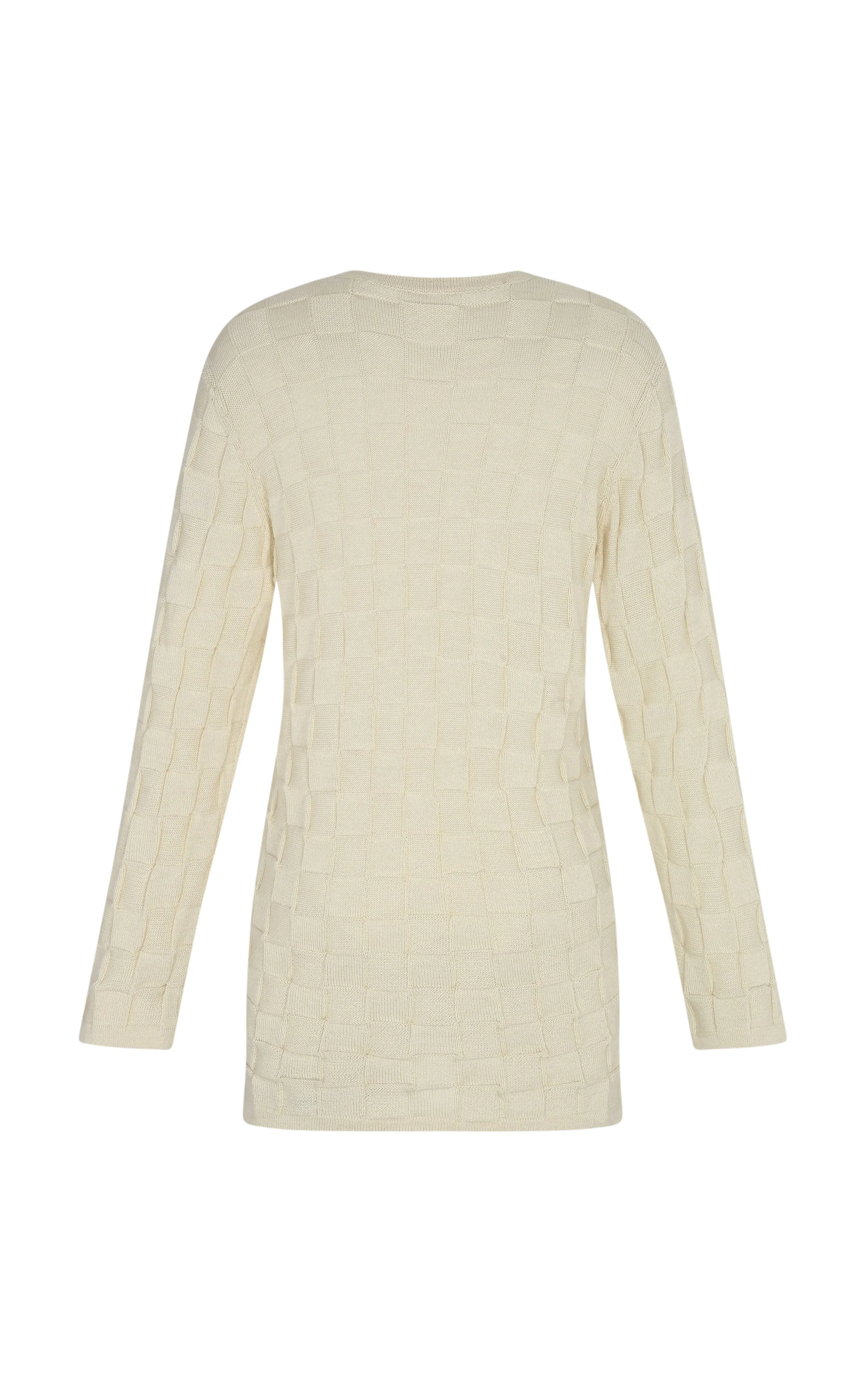 TAKI LIGHT KNIT CARDIGAN | IVORY sold by ESCVDO product image thumbnail 3