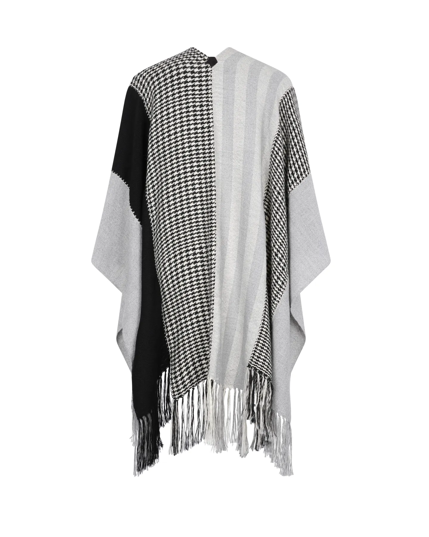 ESCALON SHAWL | GREY BLACK sold by ESCVDO product image thumbnail 3