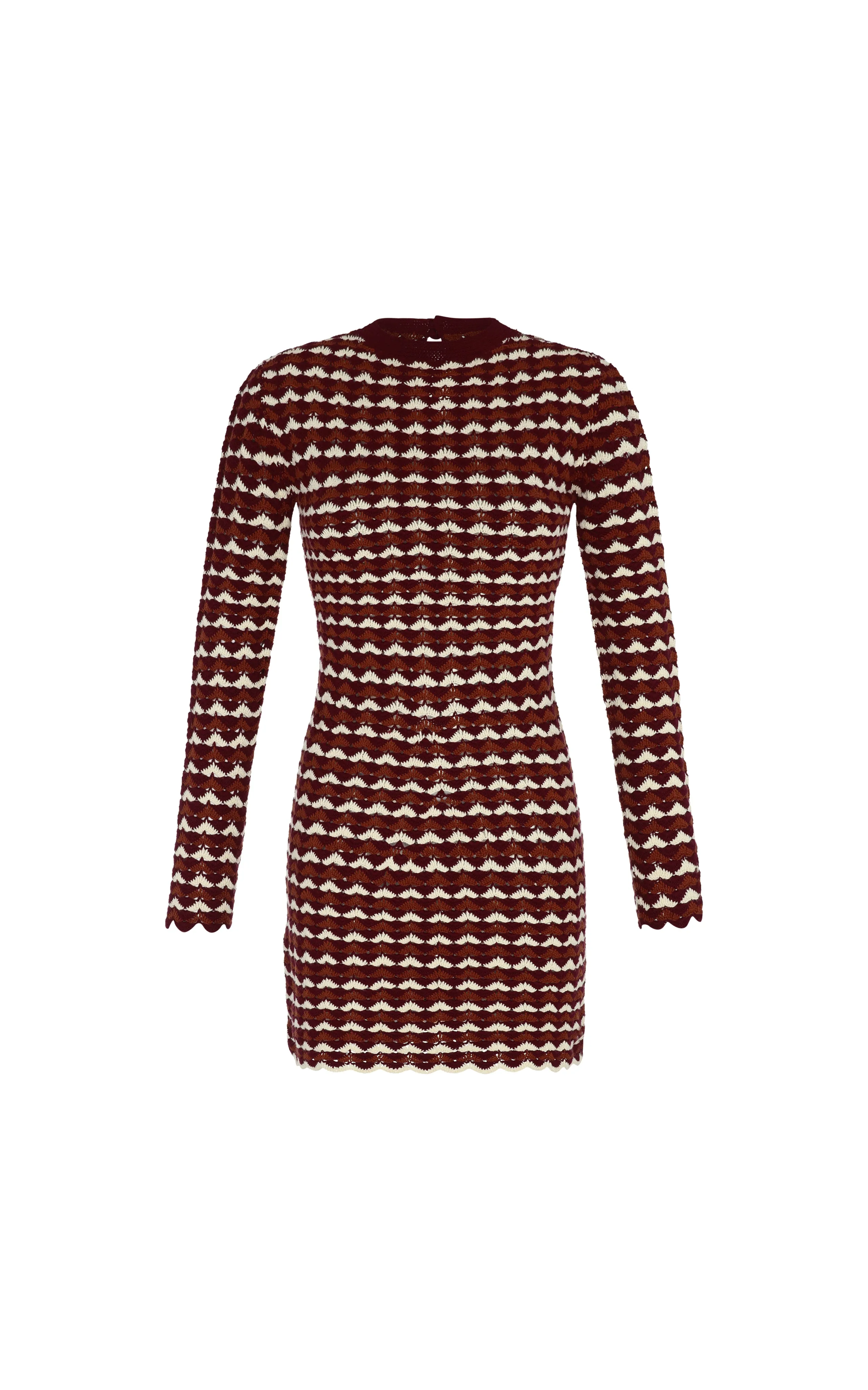 TOTORA MINI DRESS | BROWN-WINE sold by ESCVDO