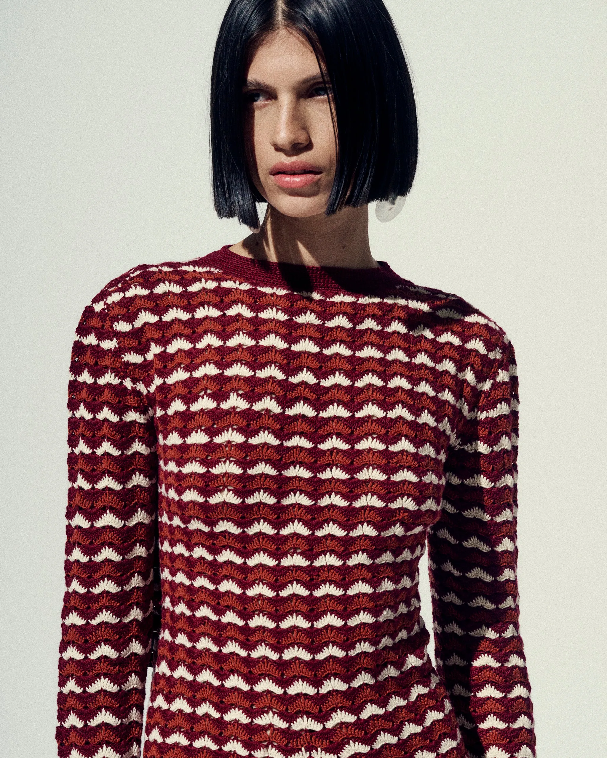 TOTORA MINI DRESS | BROWN-WINE sold by ESCVDO product image thumbnail 4