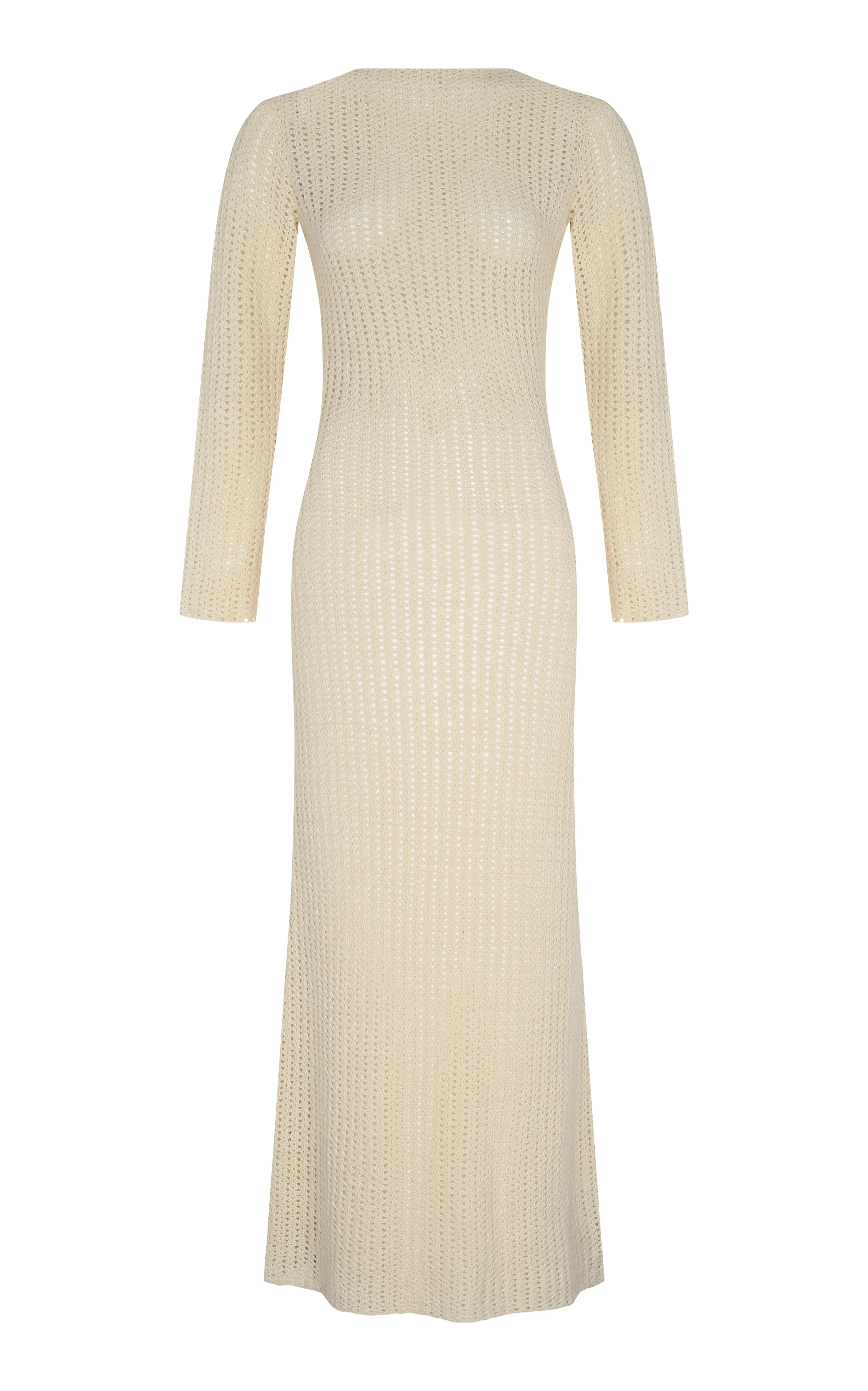 MISHA CROCHET MAXI DRESS | IVORY sold by ESCVDO