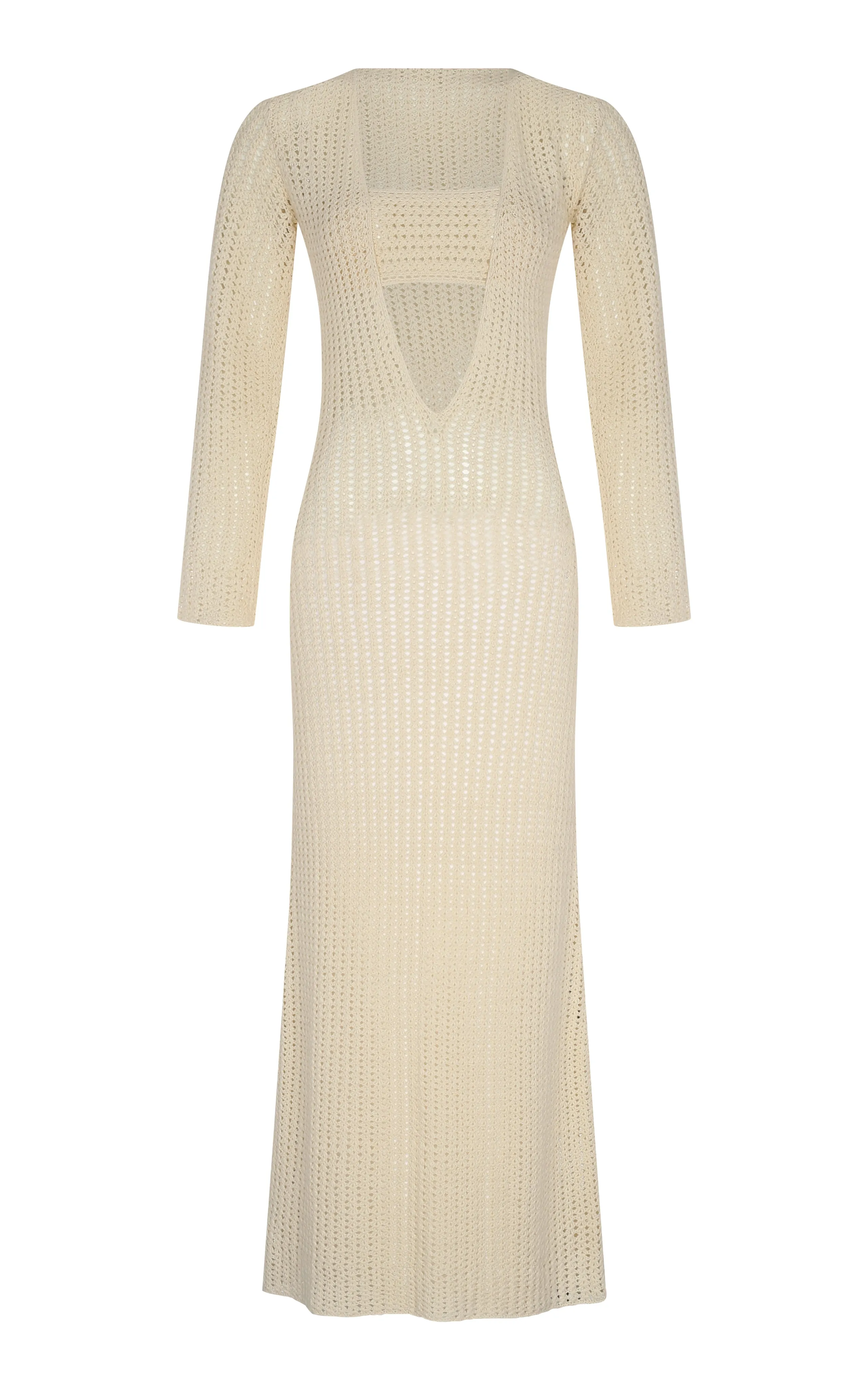 MISHA CROCHET MAXI DRESS | IVORY sold by ESCVDO product image thumbnail 5