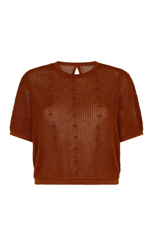 OFRENDA BLOUSE | TOBACCO made by ESCVDO