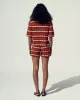 MULLU KNIT SHIRT | TOBACCO-IVORY sold by ESCVDO