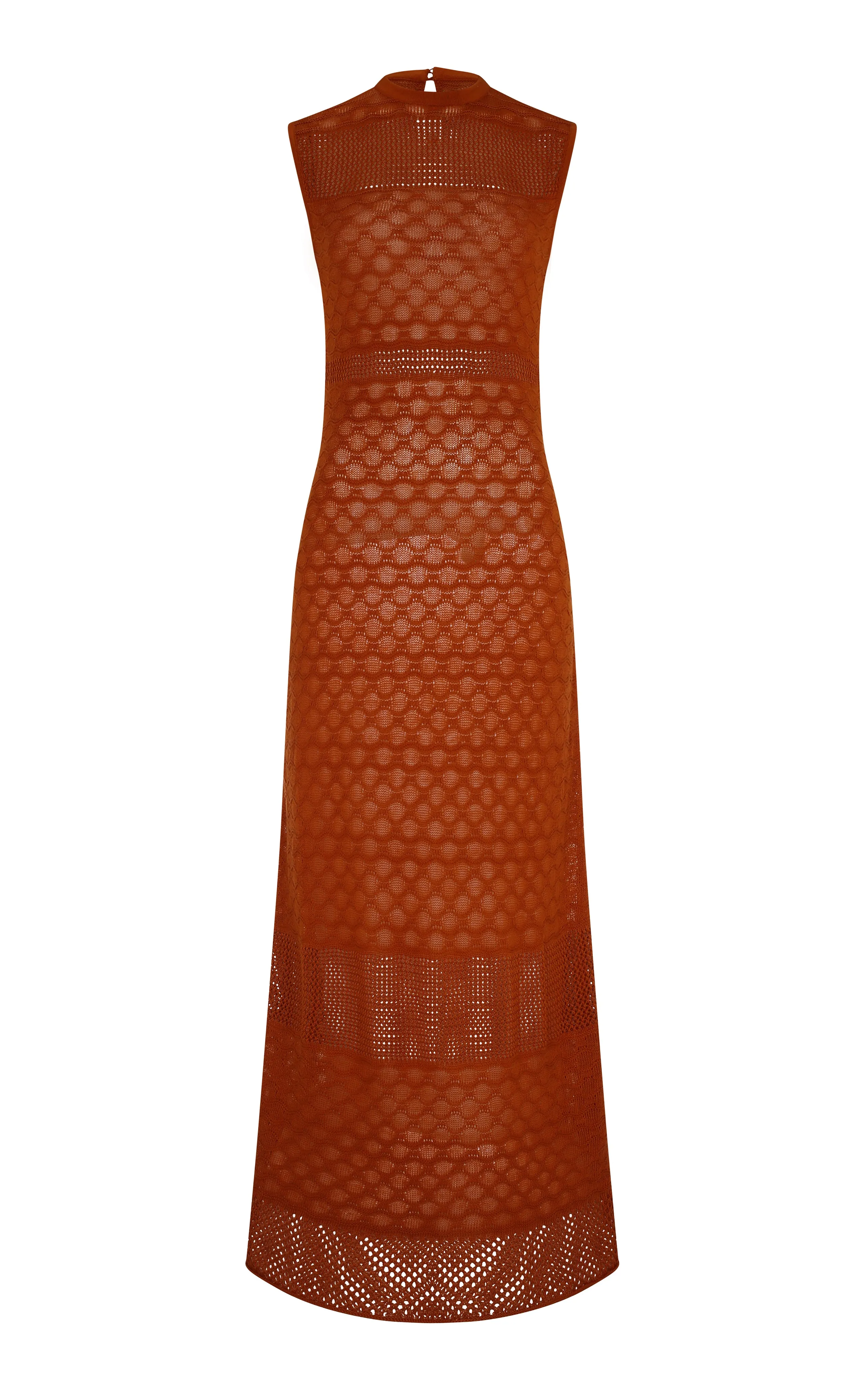 FRONTERA MAXI DRESS | TOBACCO sold by ESCVDO